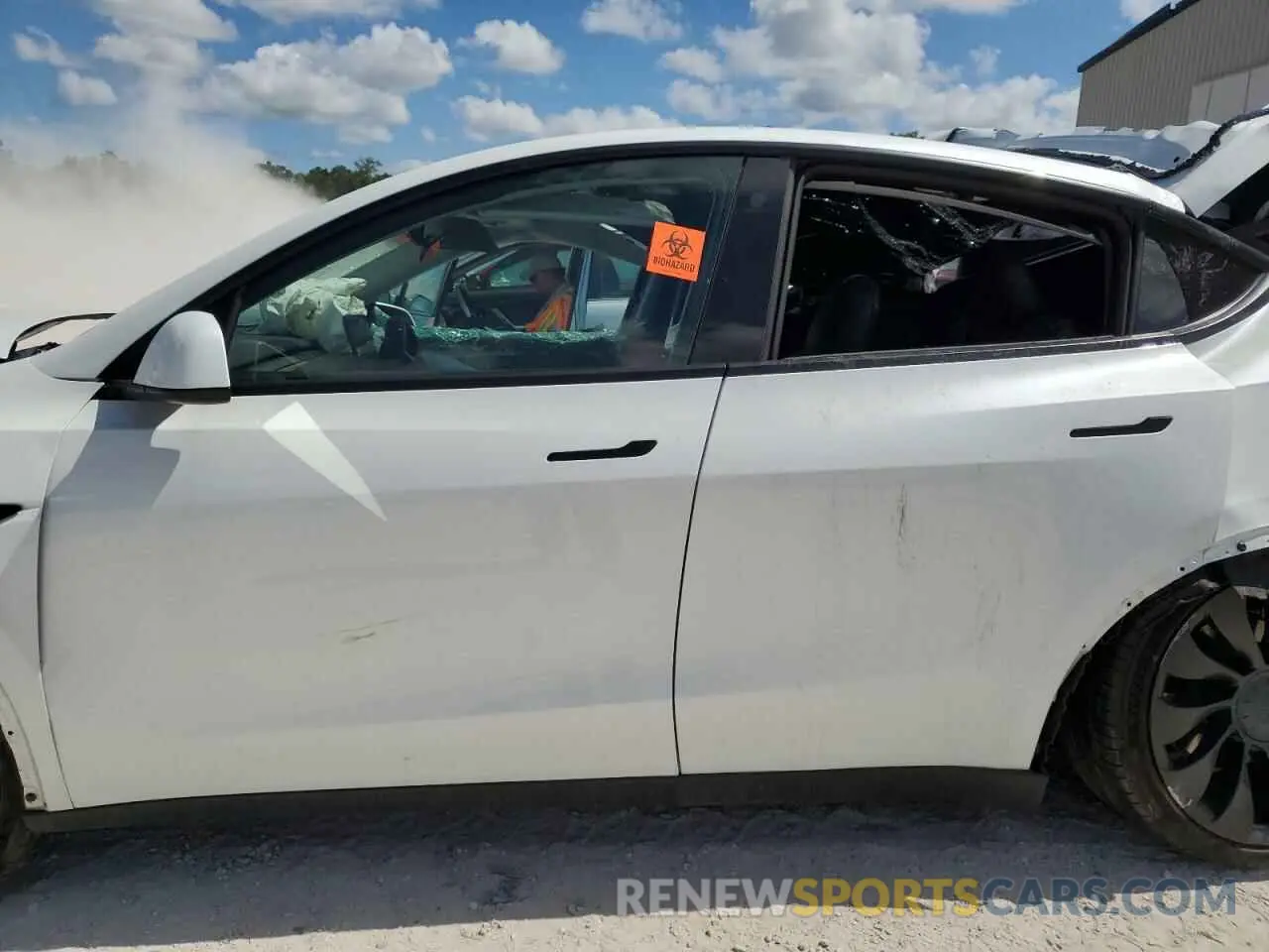 7 Фотография поврежденного автомобиля 7SAYGDEF2NF542439 TESLA MODEL Y 2022