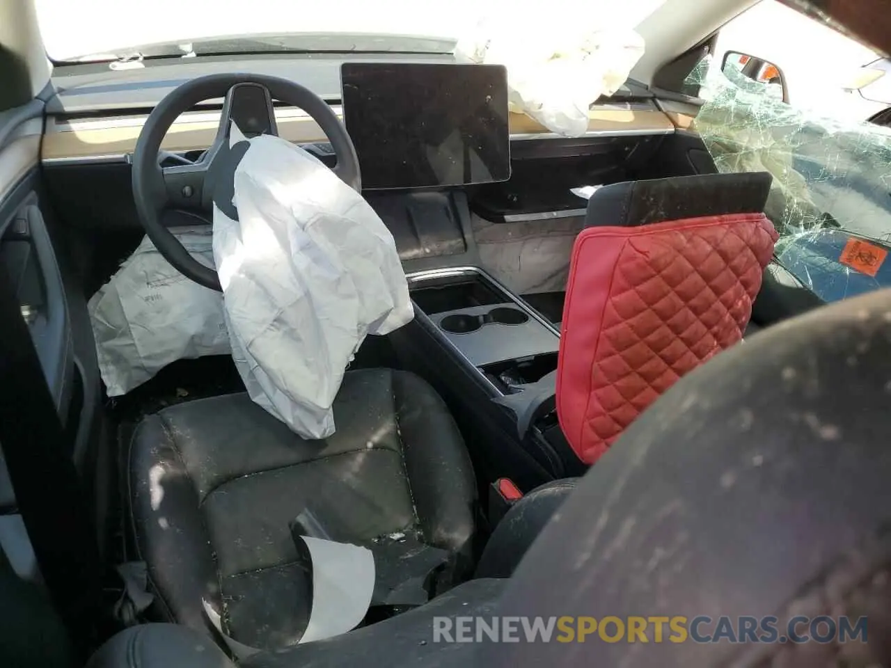 8 Фотография поврежденного автомобиля 7SAYGDEF2NF542439 TESLA MODEL Y 2022