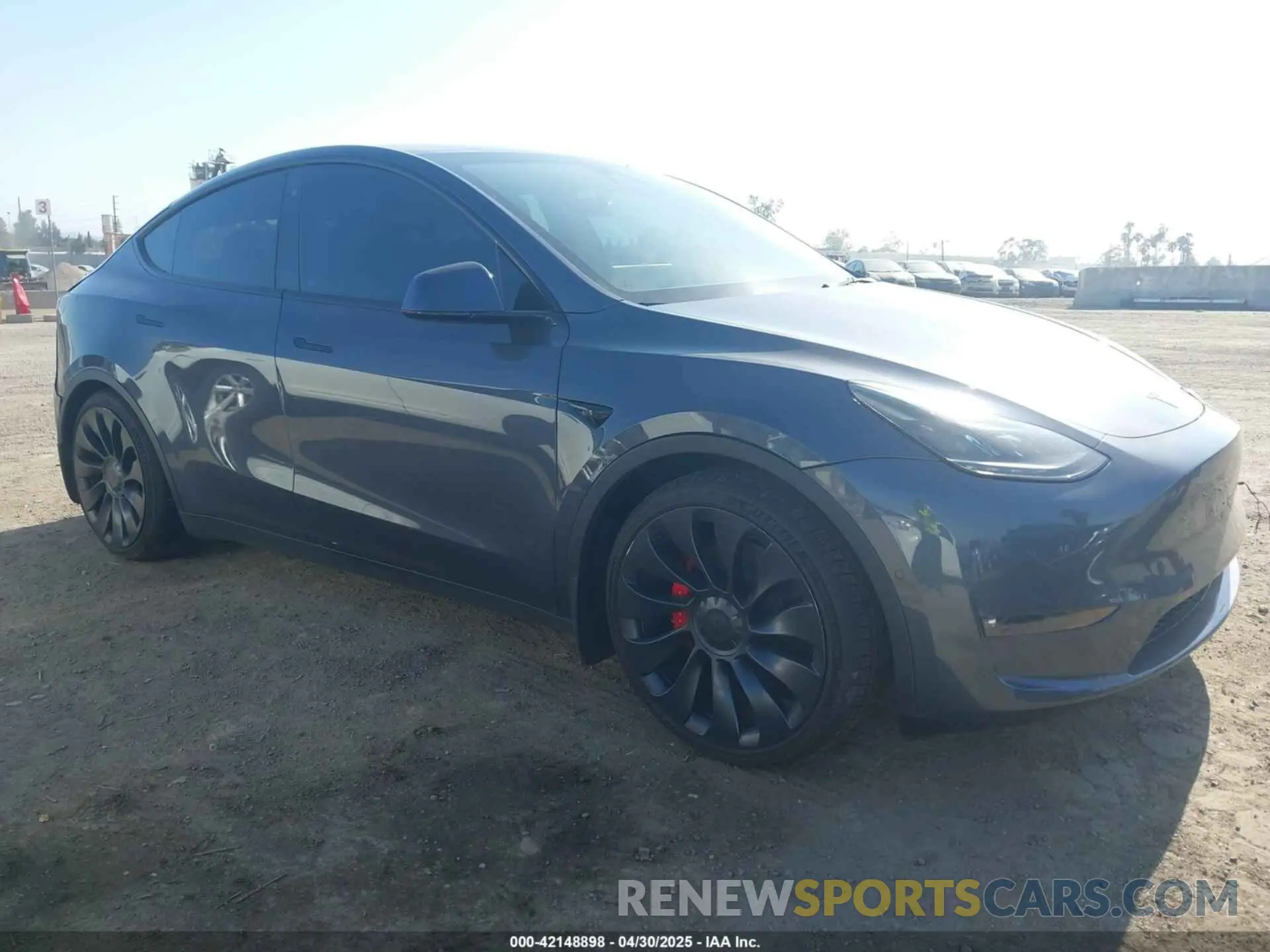 1 Photograph of a damaged car 7SAYGDEF2NF543493 TESLA MODEL Y 2022