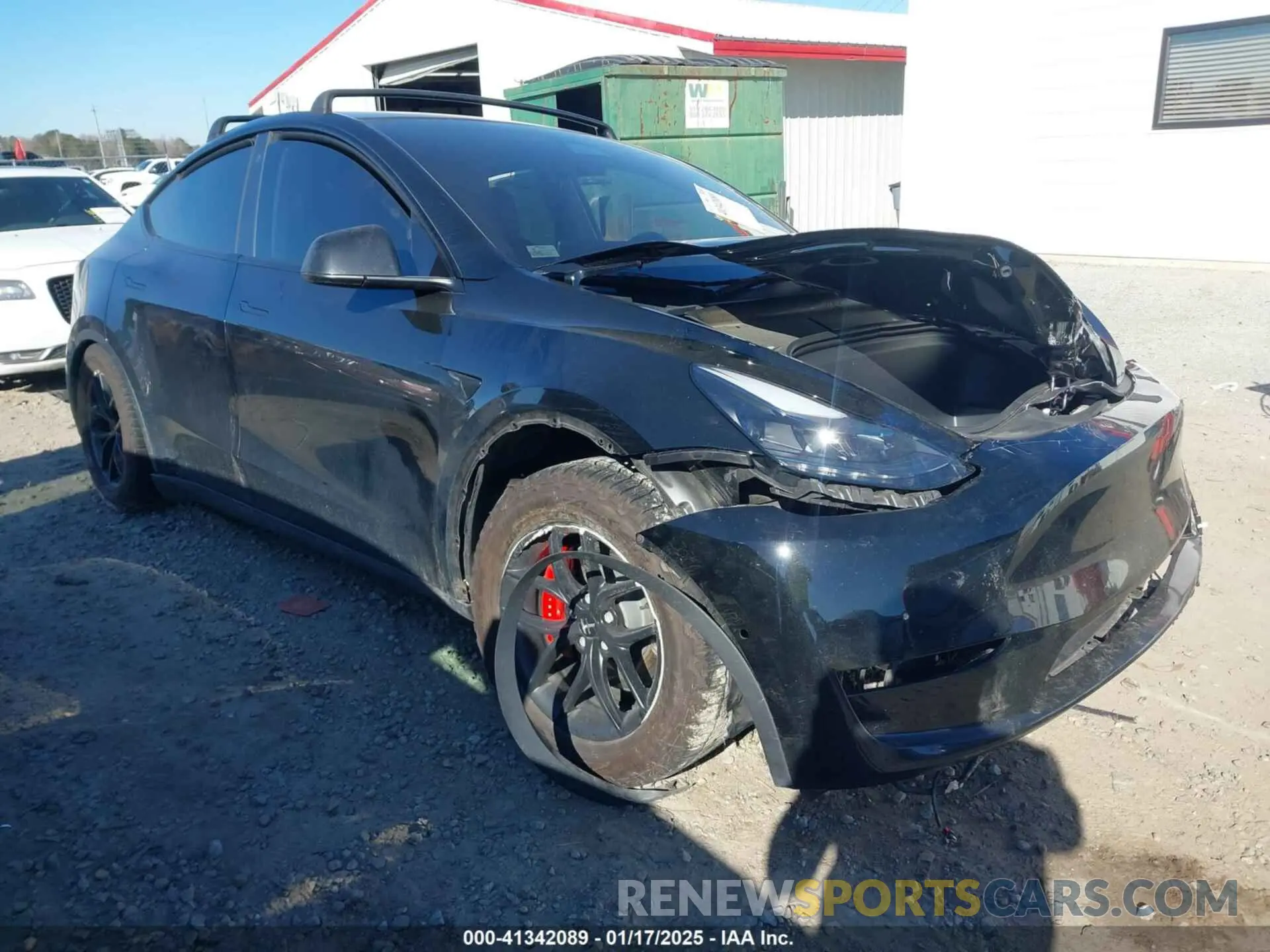 1 Фотография поврежденного автомобиля 7SAYGDEF2NF562903 TESLA MODEL Y 2022