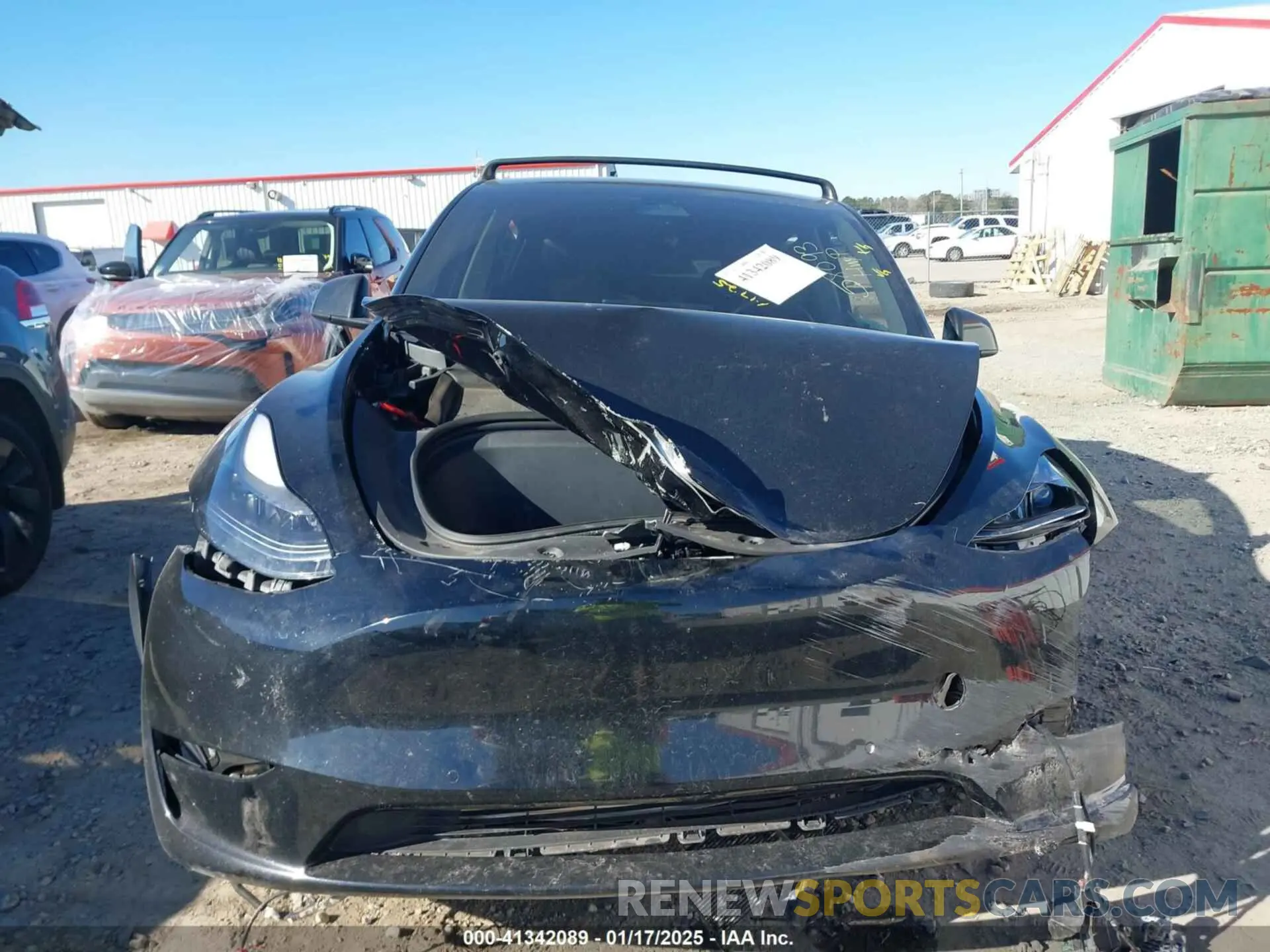 12 Фотография поврежденного автомобиля 7SAYGDEF2NF562903 TESLA MODEL Y 2022