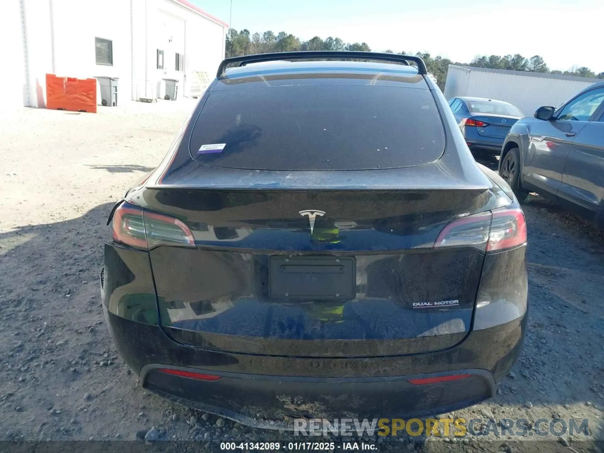 16 Фотография поврежденного автомобиля 7SAYGDEF2NF562903 TESLA MODEL Y 2022