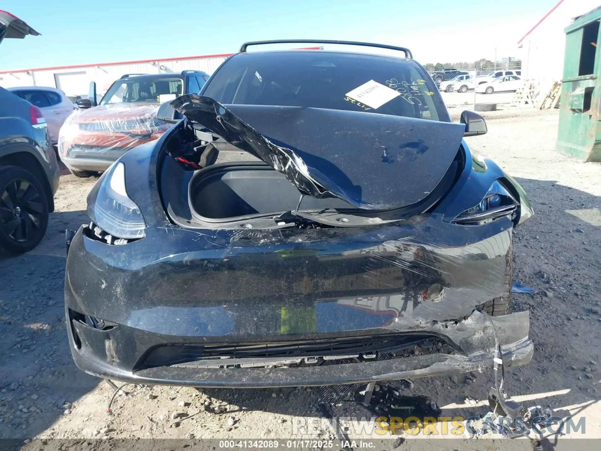 6 Фотография поврежденного автомобиля 7SAYGDEF2NF562903 TESLA MODEL Y 2022
