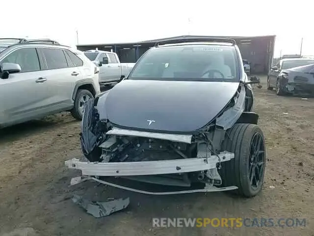 12 Photograph of a damaged car 7SAYGDEF3NF326213 TESLA MODEL Y 2022