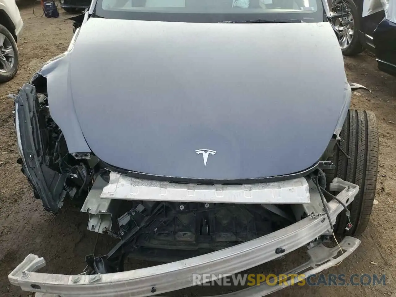 13 Photograph of a damaged car 7SAYGDEF3NF326213 TESLA MODEL Y 2022