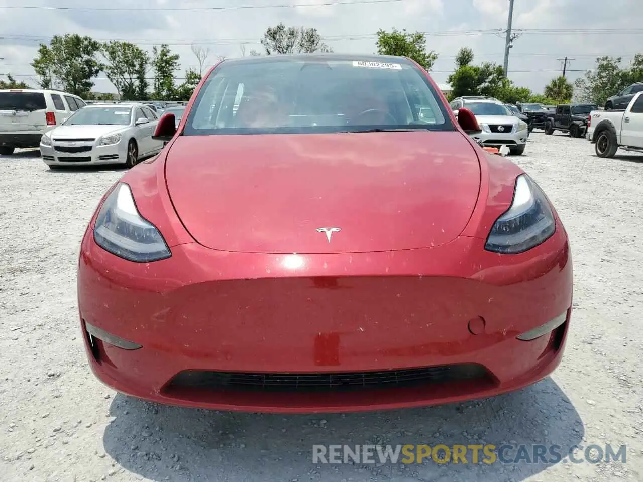 5 Фотография поврежденного автомобиля 7SAYGDEF3NF326440 TESLA MODEL Y 2022