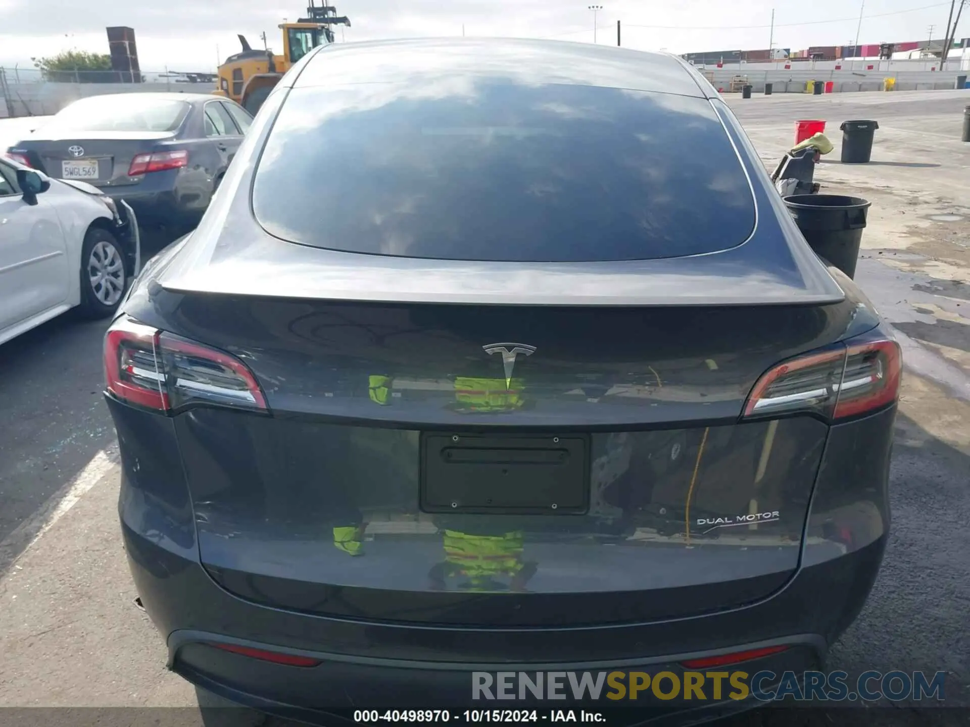 15 Фотография поврежденного автомобиля 7SAYGDEF3NF336224 TESLA MODEL Y 2022