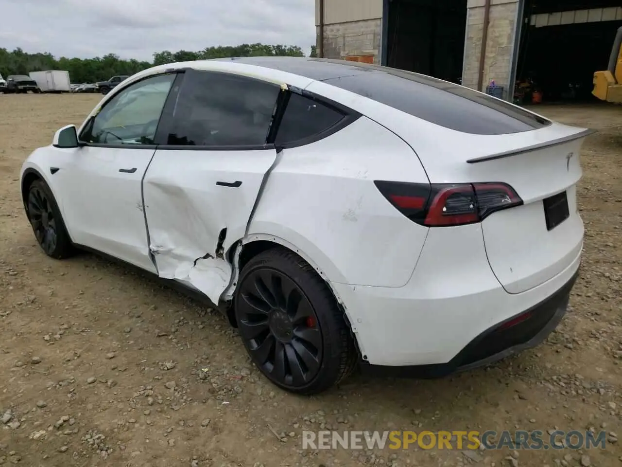 3 Photograph of a damaged car 7SAYGDEF3NF387920 TESLA MODEL Y 2022