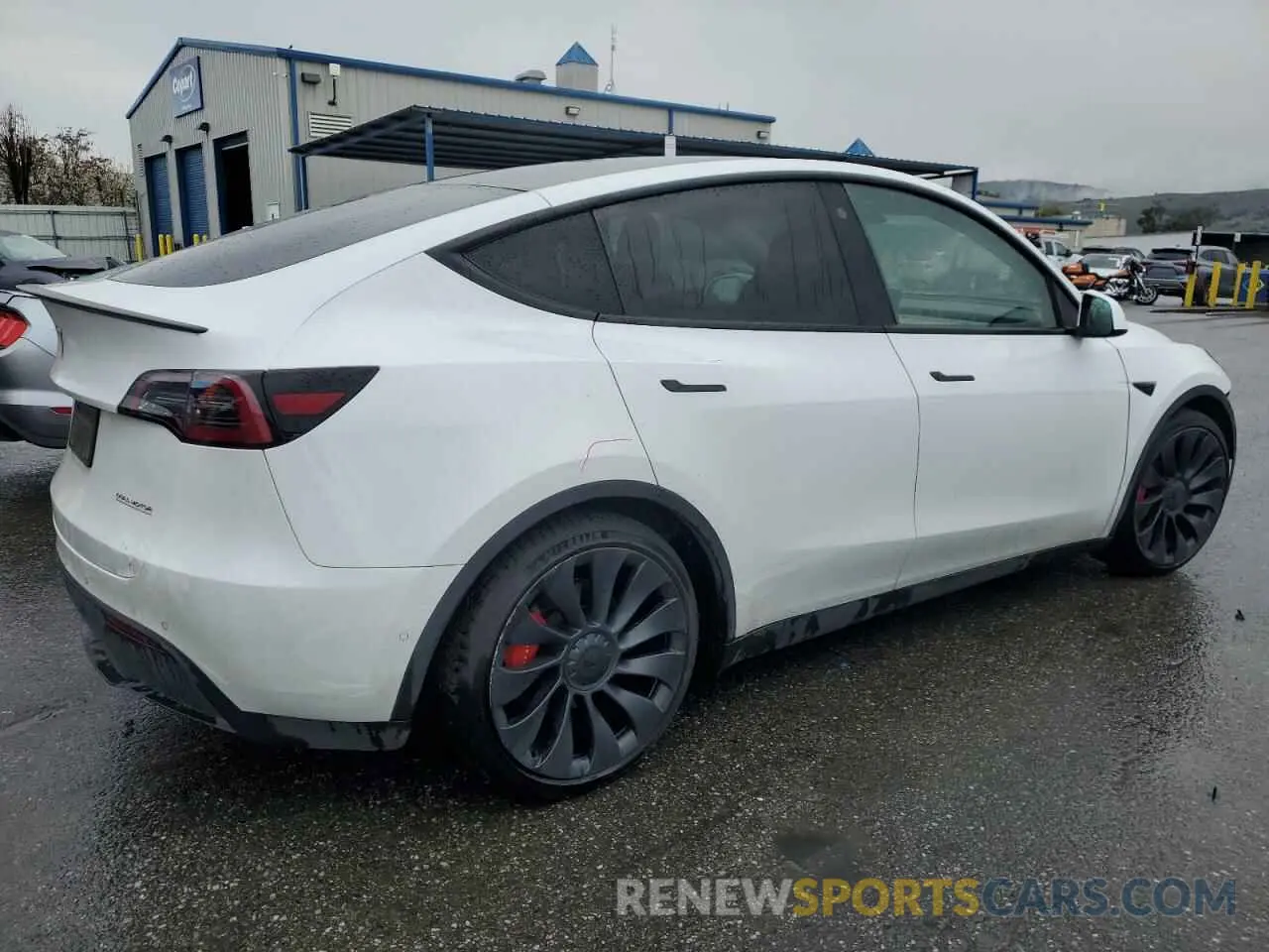 3 Photograph of a damaged car 7SAYGDEF3NF390848 TESLA MODEL Y 2022