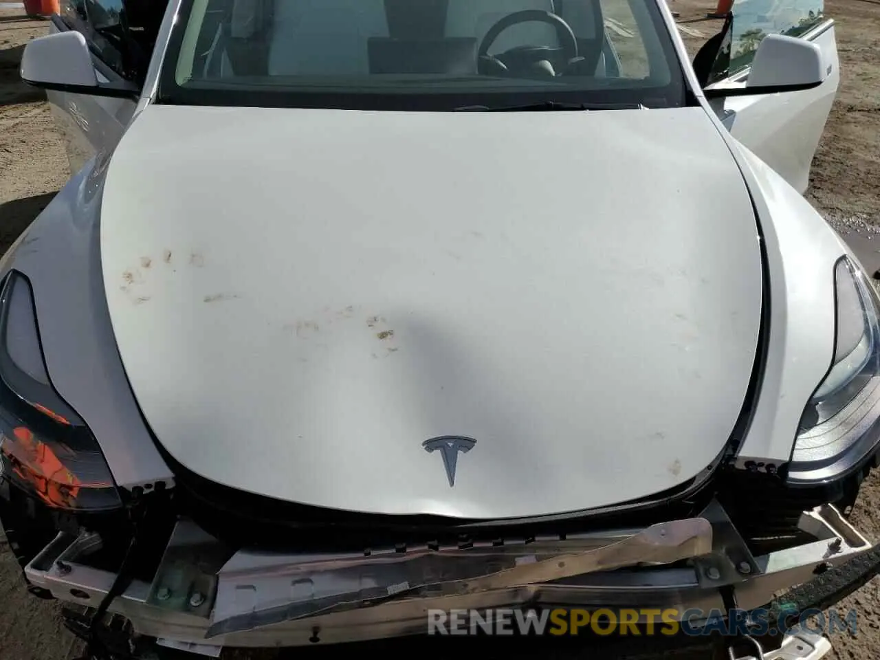 7 Фотография поврежденного автомобиля 7SAYGDEF3NF398142 TESLA MODEL Y 2022