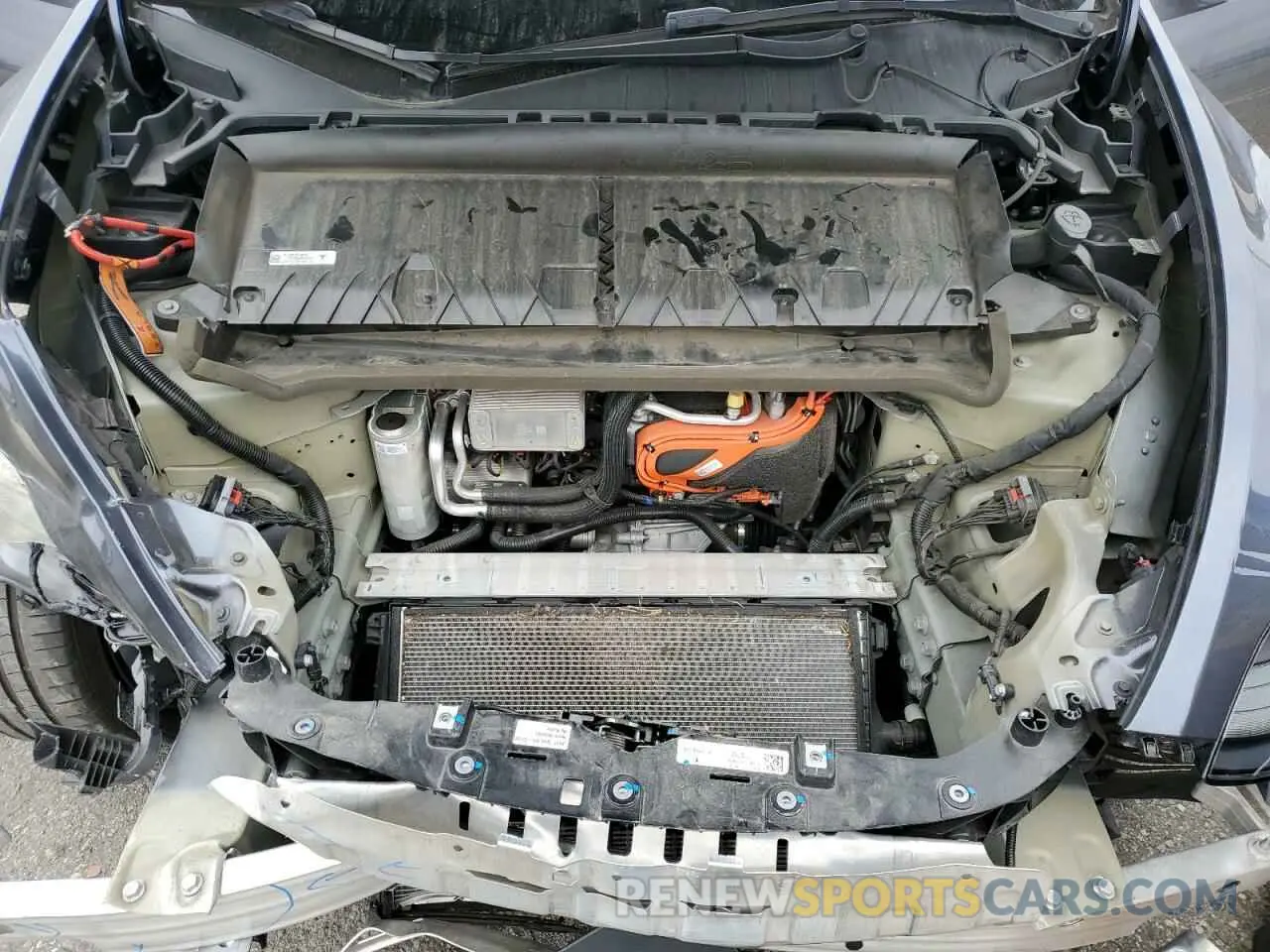 12 Photograph of a damaged car 7SAYGDEF3NF410242 TESLA MODEL Y 2022