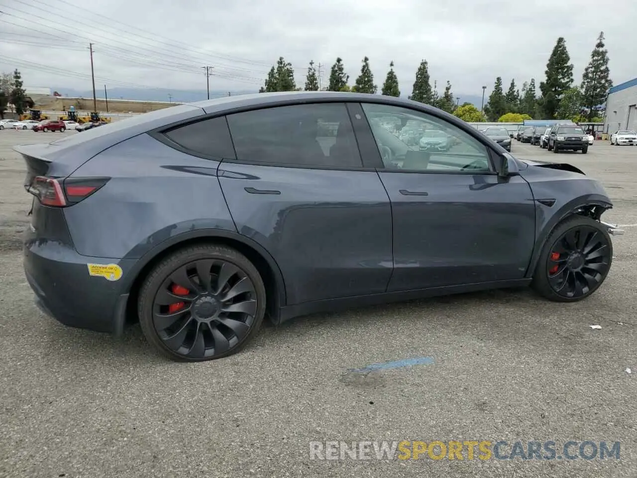 3 Photograph of a damaged car 7SAYGDEF3NF410242 TESLA MODEL Y 2022