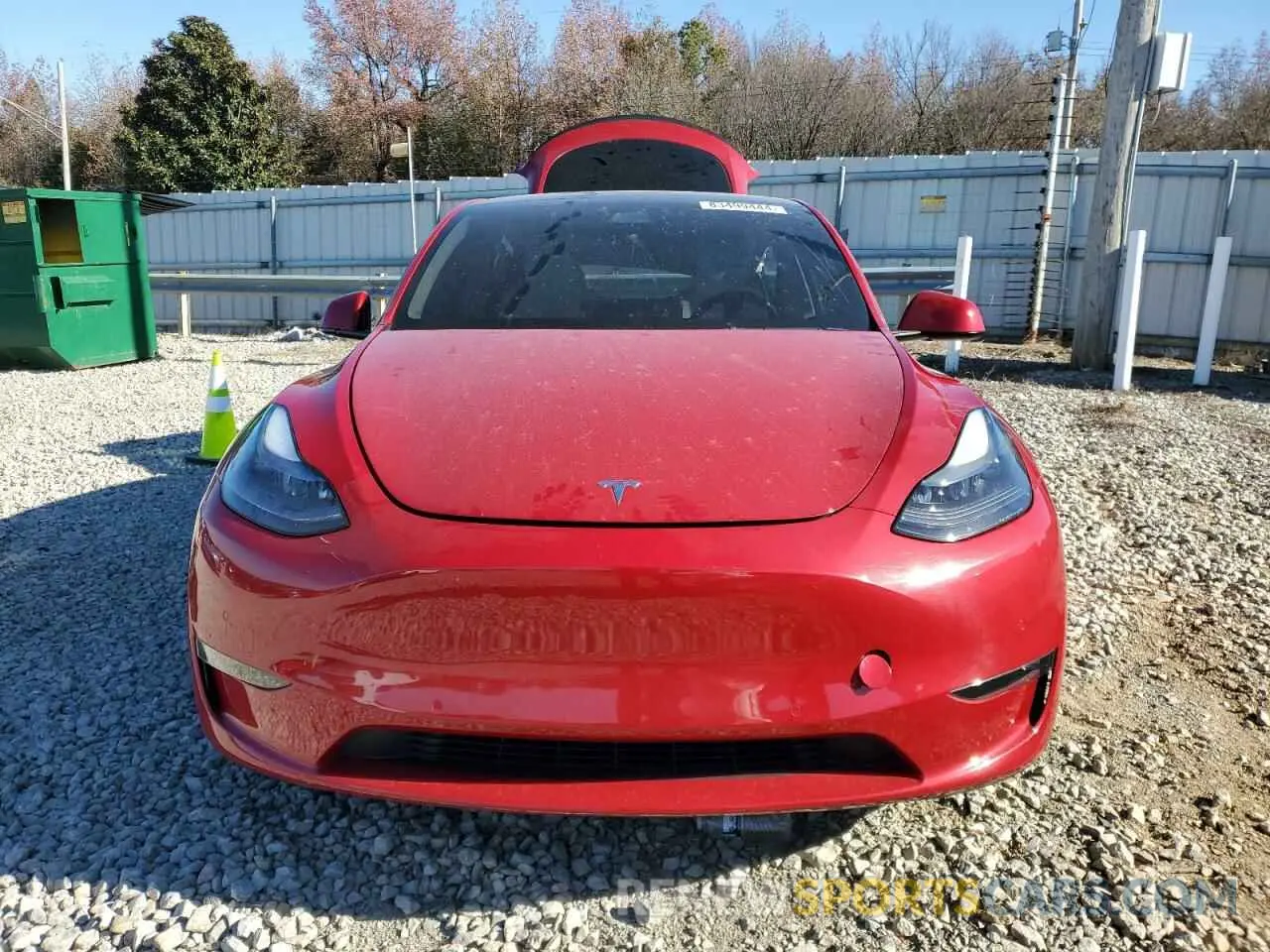 5 Фотография поврежденного автомобиля 7SAYGDEF3NF442026 TESLA MODEL Y 2022