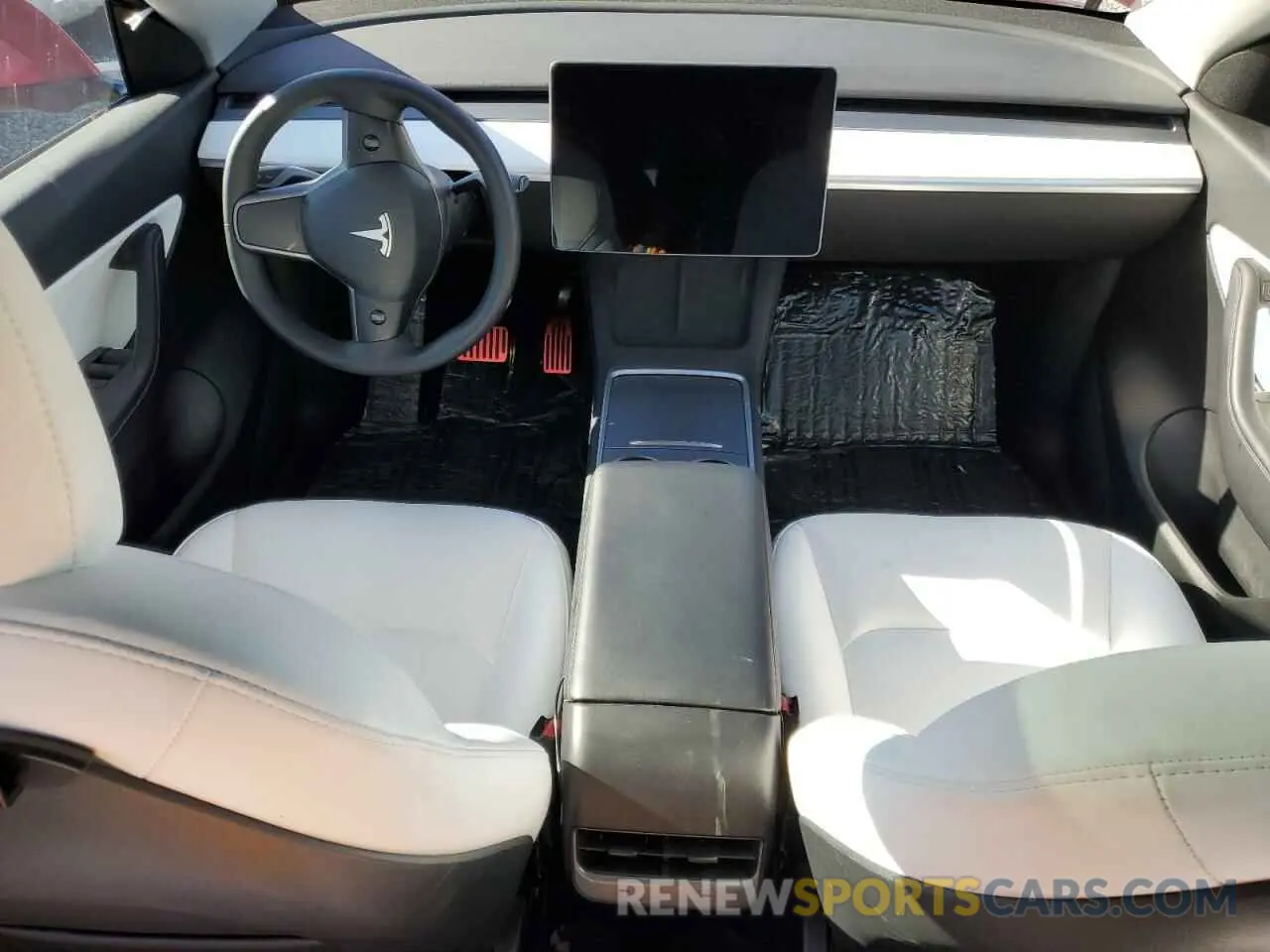 8 Фотография поврежденного автомобиля 7SAYGDEF3NF442026 TESLA MODEL Y 2022