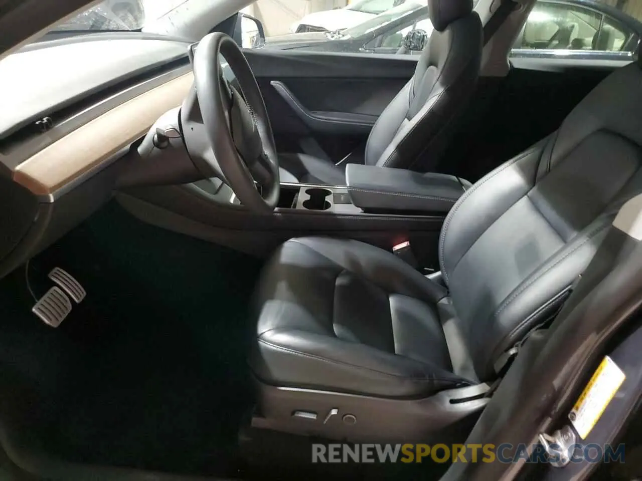 7 Photograph of a damaged car 7SAYGDEF3NF444522 TESLA MODEL Y 2022