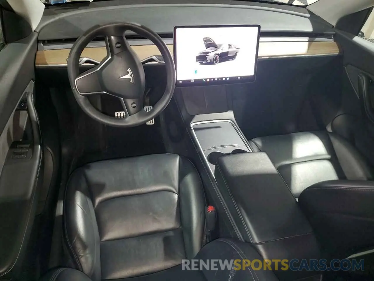 8 Фотография поврежденного автомобиля 7SAYGDEF3NF453267 TESLA MODEL Y 2022