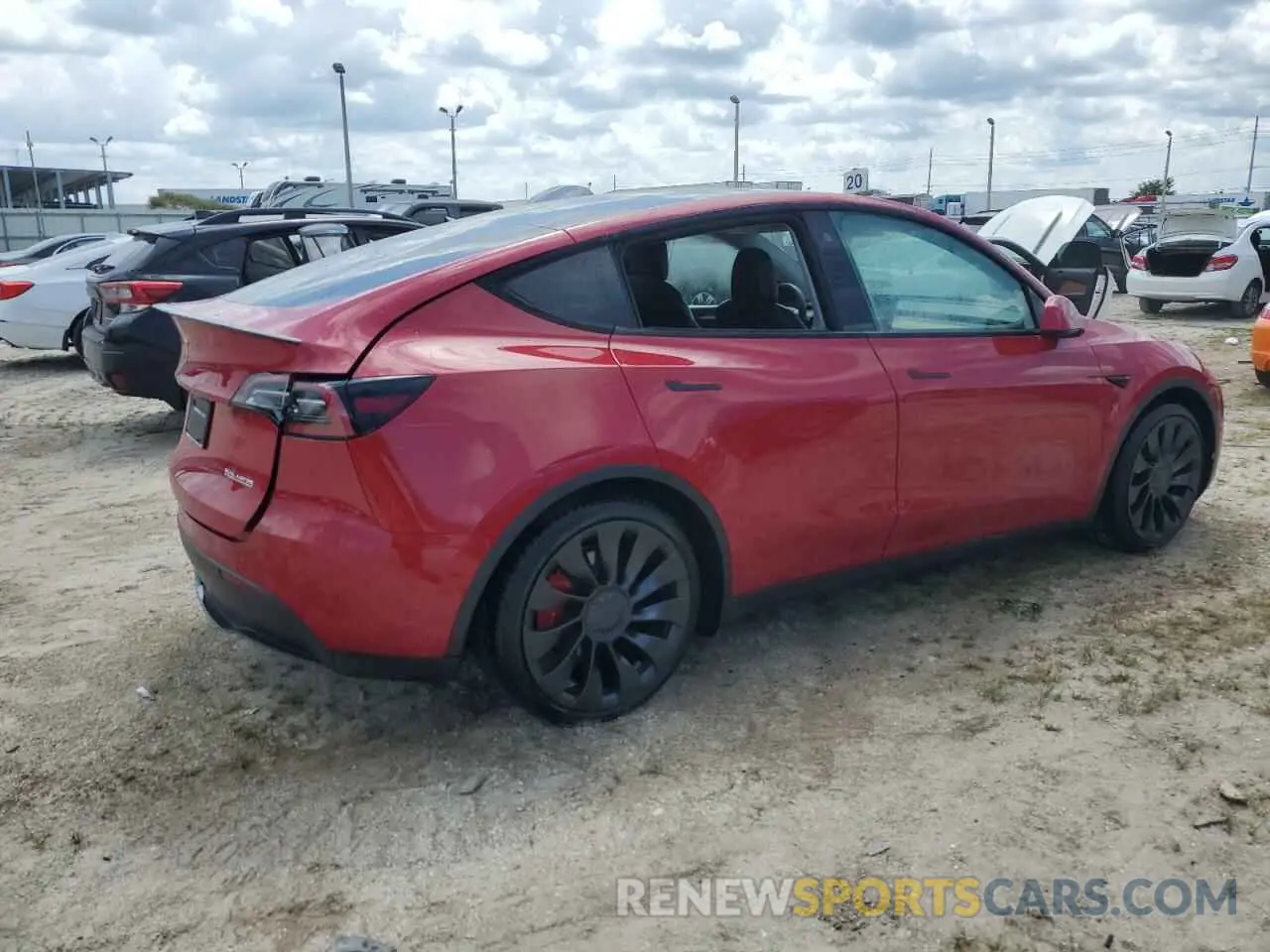 3 Фотография поврежденного автомобиля 7SAYGDEF3NF534172 TESLA MODEL Y 2022