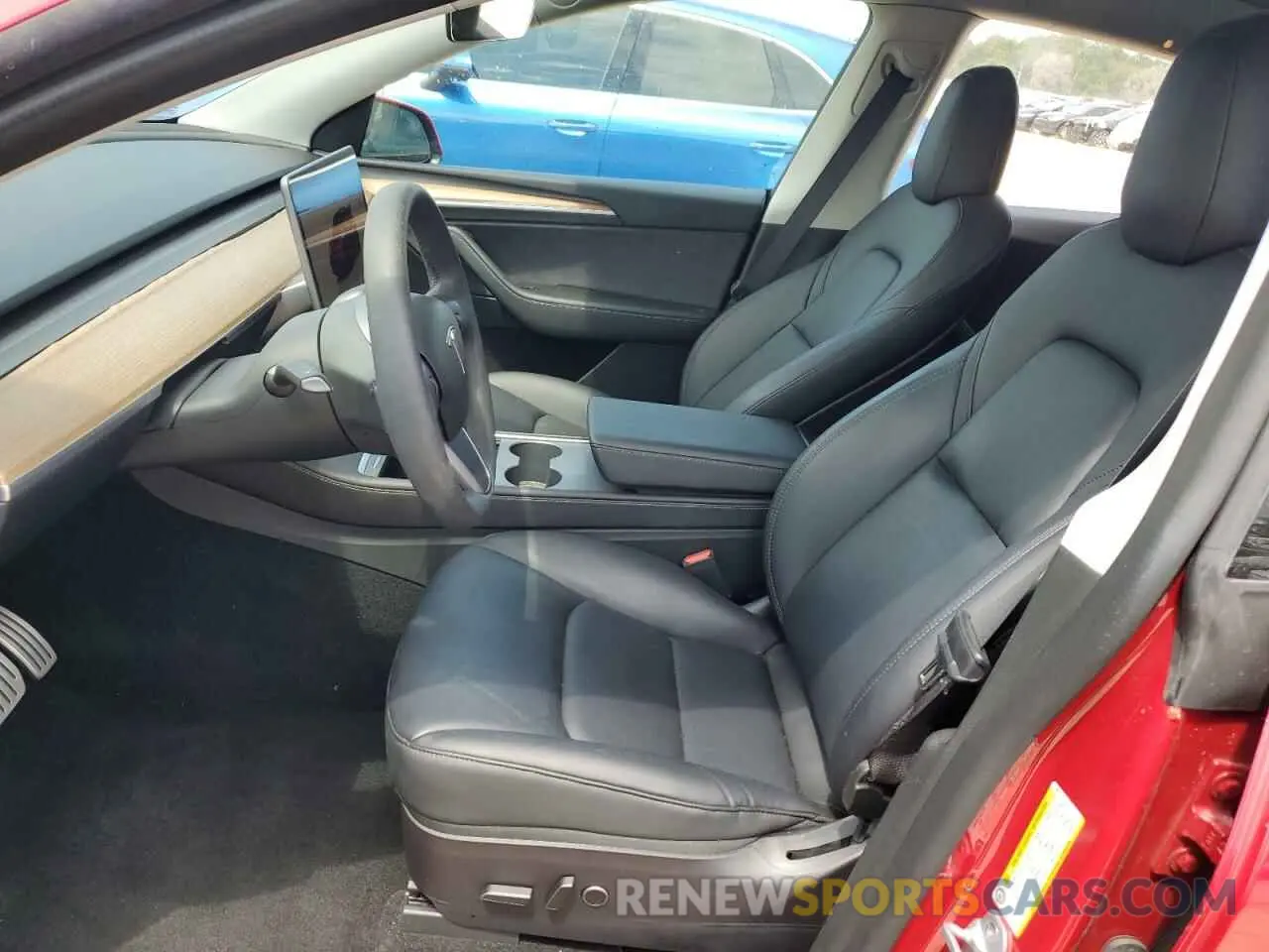 7 Фотография поврежденного автомобиля 7SAYGDEF3NF534172 TESLA MODEL Y 2022