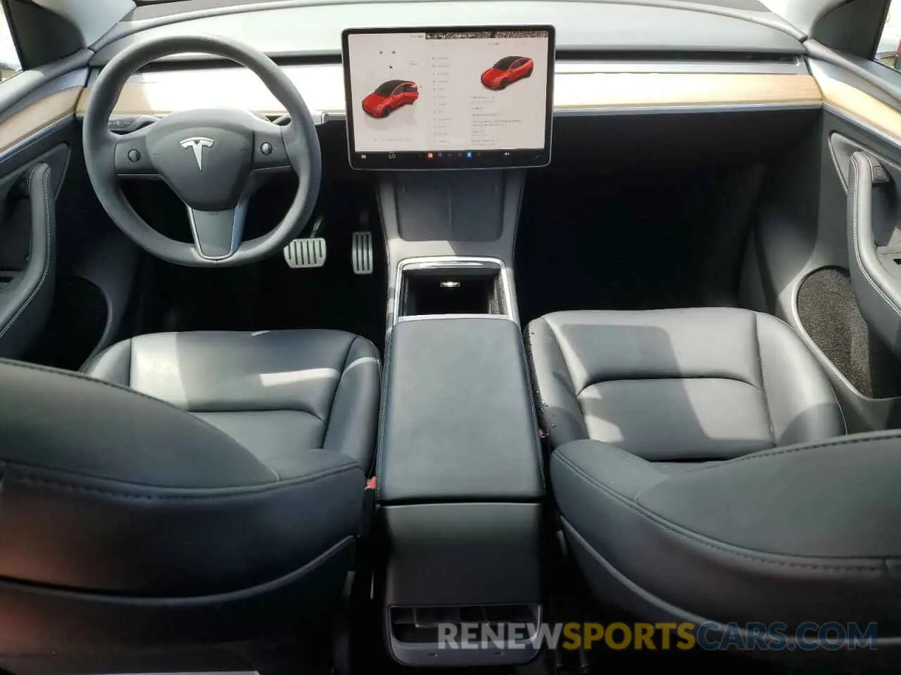 8 Фотография поврежденного автомобиля 7SAYGDEF3NF534172 TESLA MODEL Y 2022