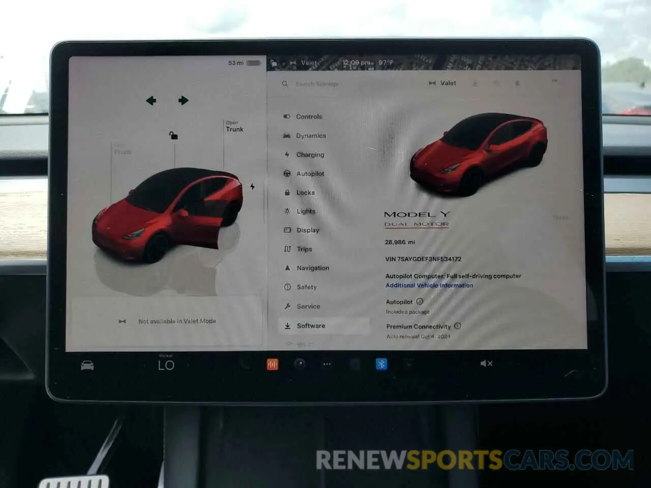 9 Фотография поврежденного автомобиля 7SAYGDEF3NF534172 TESLA MODEL Y 2022