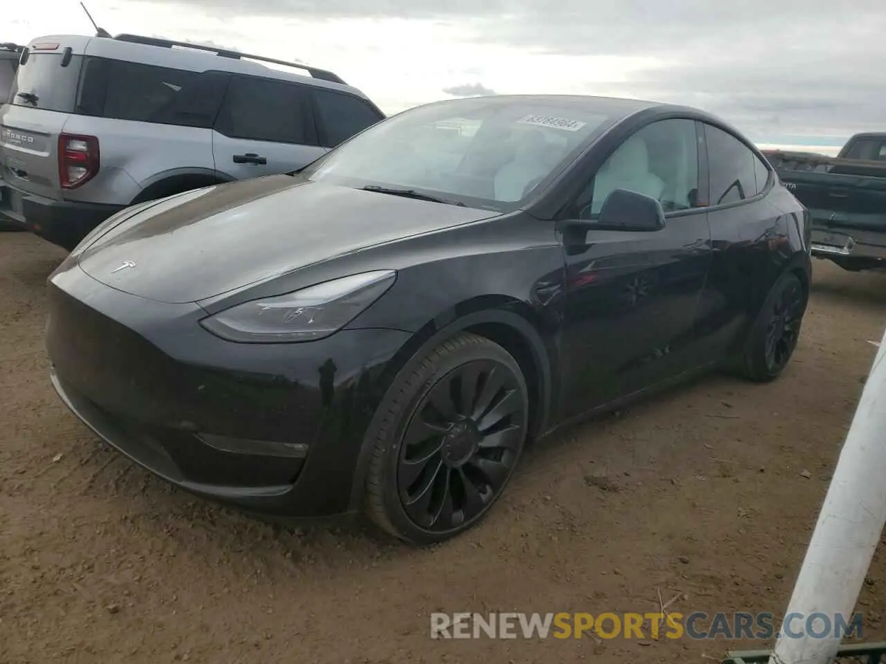 1 Фотография поврежденного автомобиля 7SAYGDEF3NF546385 TESLA MODEL Y 2022