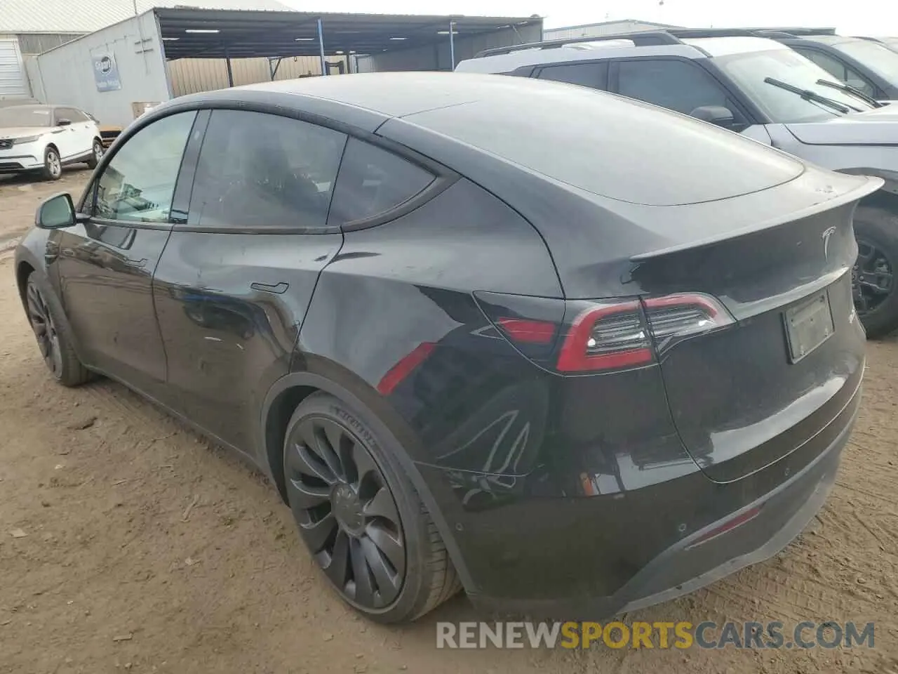 2 Фотография поврежденного автомобиля 7SAYGDEF3NF546385 TESLA MODEL Y 2022