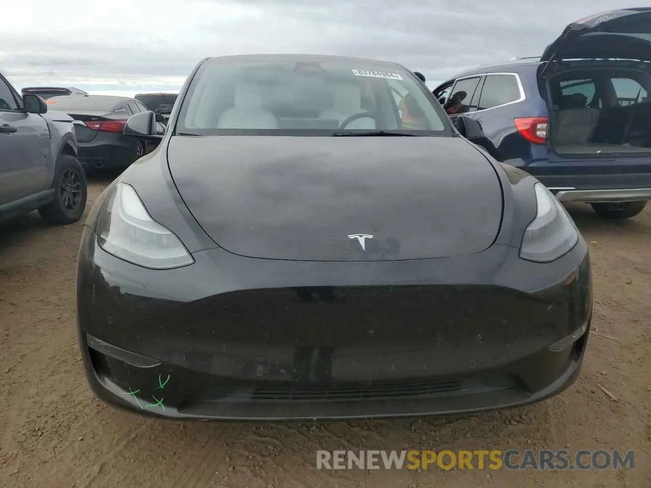 5 Фотография поврежденного автомобиля 7SAYGDEF3NF546385 TESLA MODEL Y 2022
