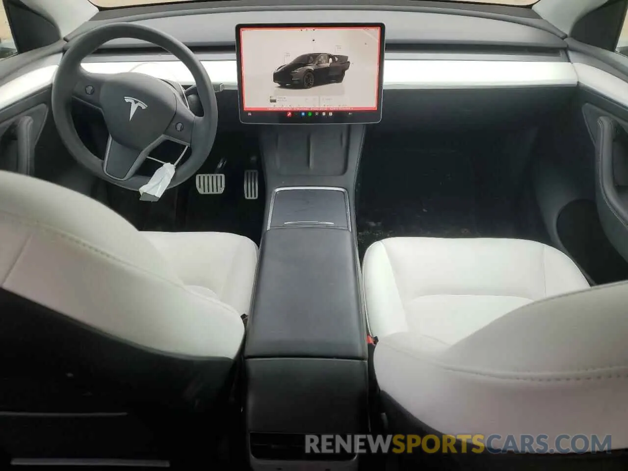 8 Фотография поврежденного автомобиля 7SAYGDEF3NF546385 TESLA MODEL Y 2022