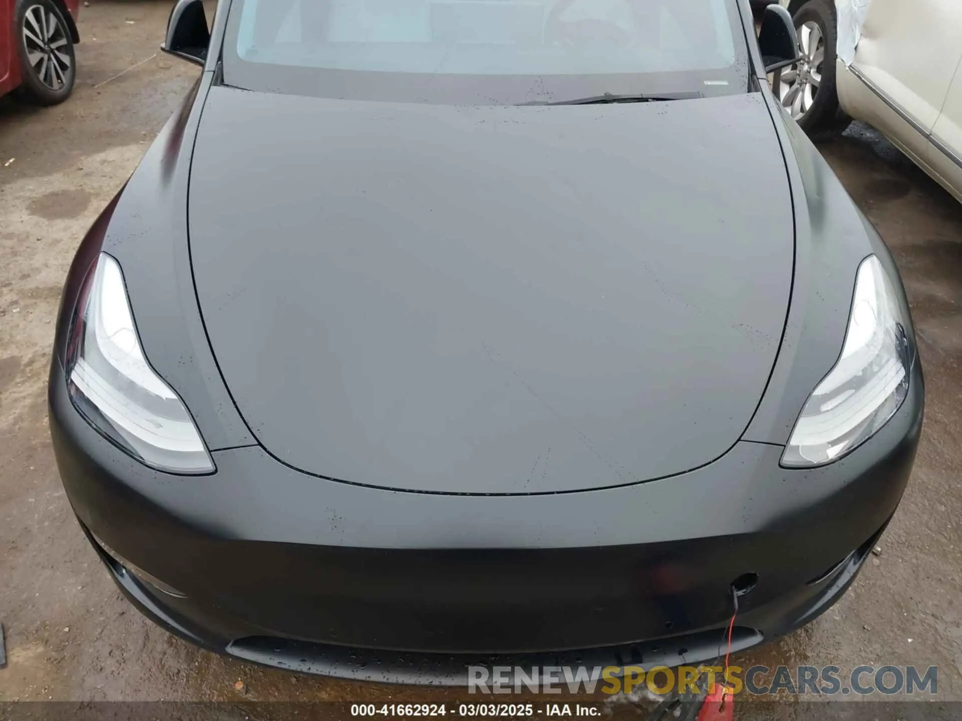 10 Фотография поврежденного автомобиля 7SAYGDEF4NF350696 TESLA MODEL Y 2022