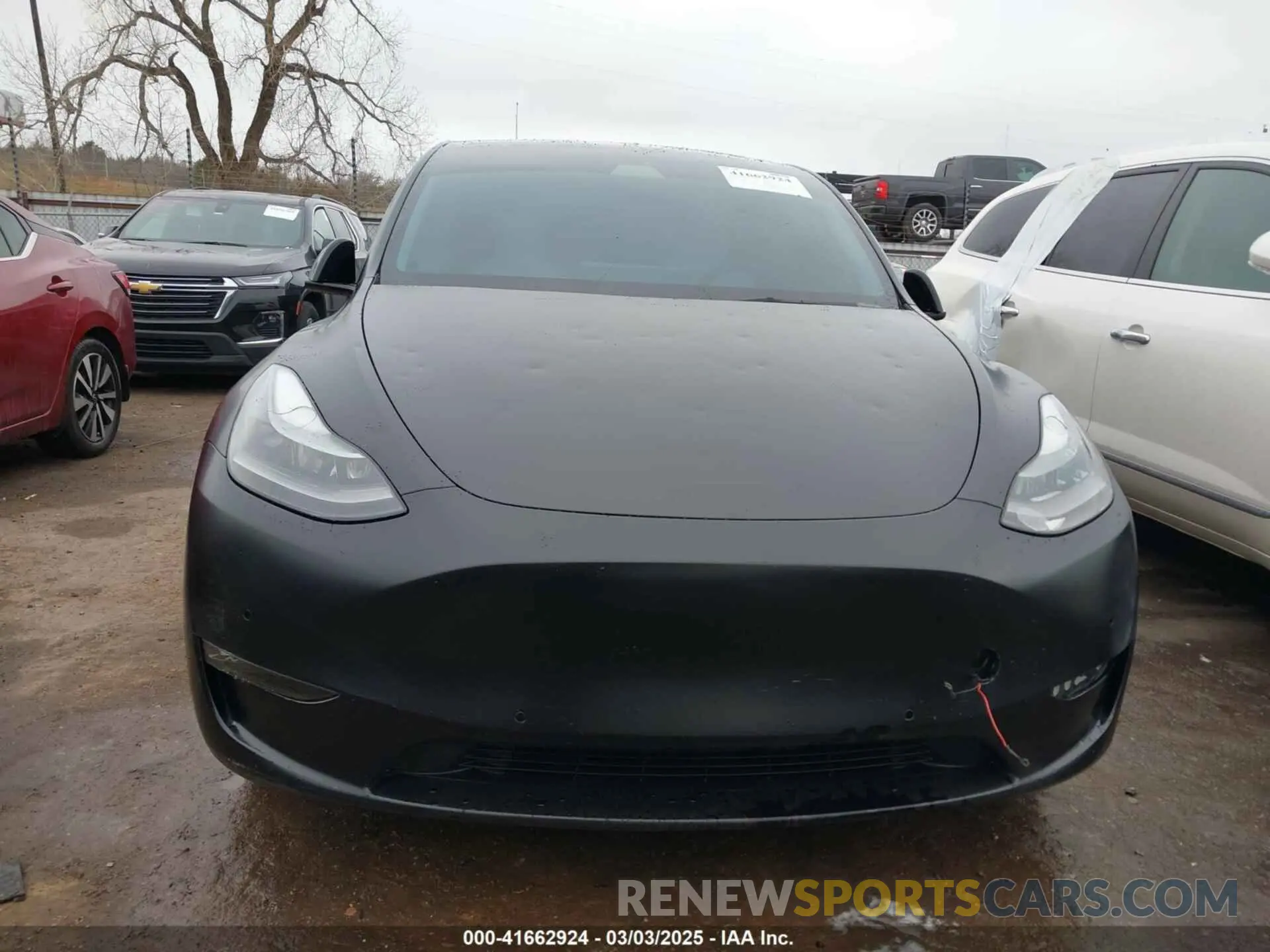 11 Фотография поврежденного автомобиля 7SAYGDEF4NF350696 TESLA MODEL Y 2022