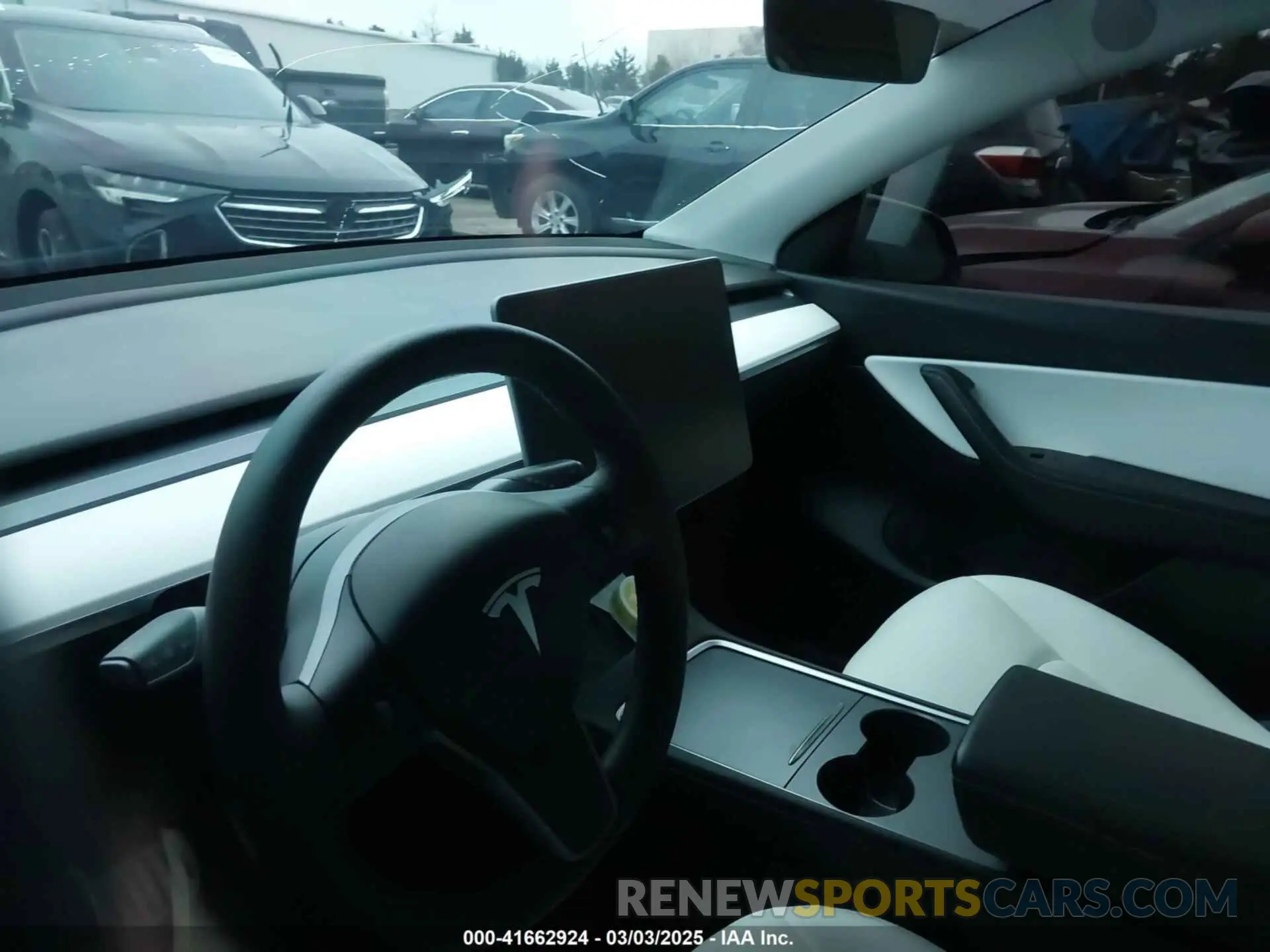 7 Фотография поврежденного автомобиля 7SAYGDEF4NF350696 TESLA MODEL Y 2022