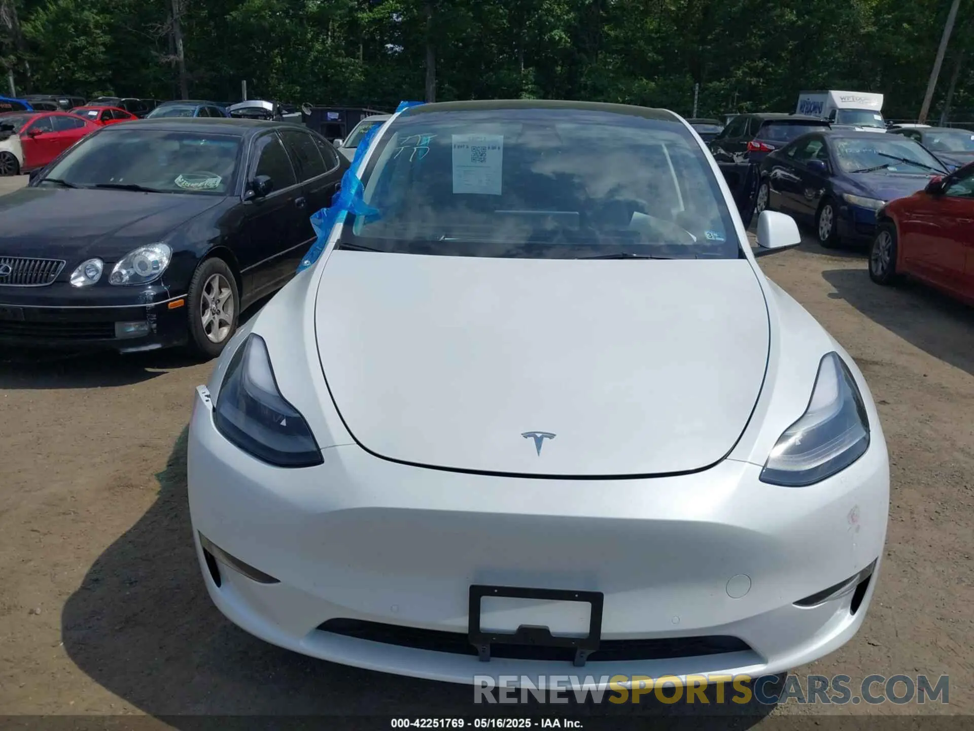 13 Photograph of a damaged car 7SAYGDEF4NF400304 TESLA MODEL Y 2022
