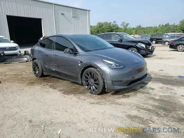 14 Photograph of a damaged car 7SAYGDEF4NF447462 TESLA MODEL Y 2022