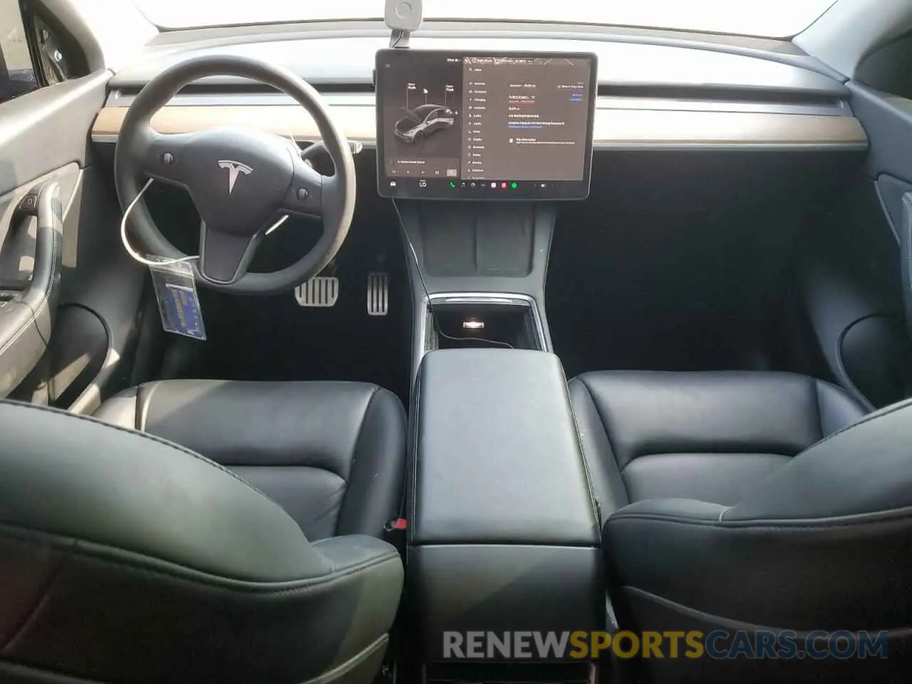 8 Photograph of a damaged car 7SAYGDEF4NF447462 TESLA MODEL Y 2022