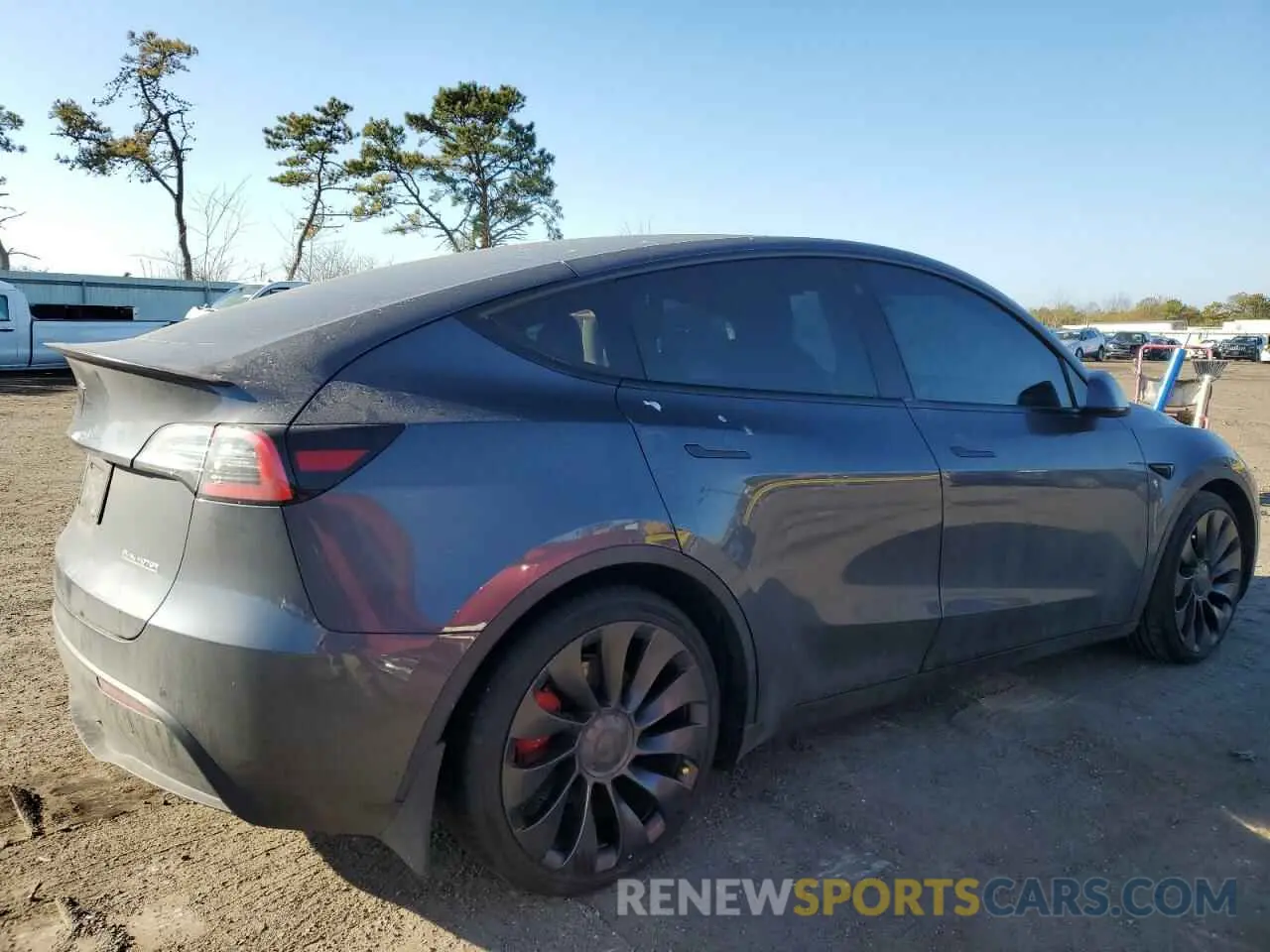 3 Фотография поврежденного автомобиля 7SAYGDEF4NF468330 TESLA MODEL Y 2022
