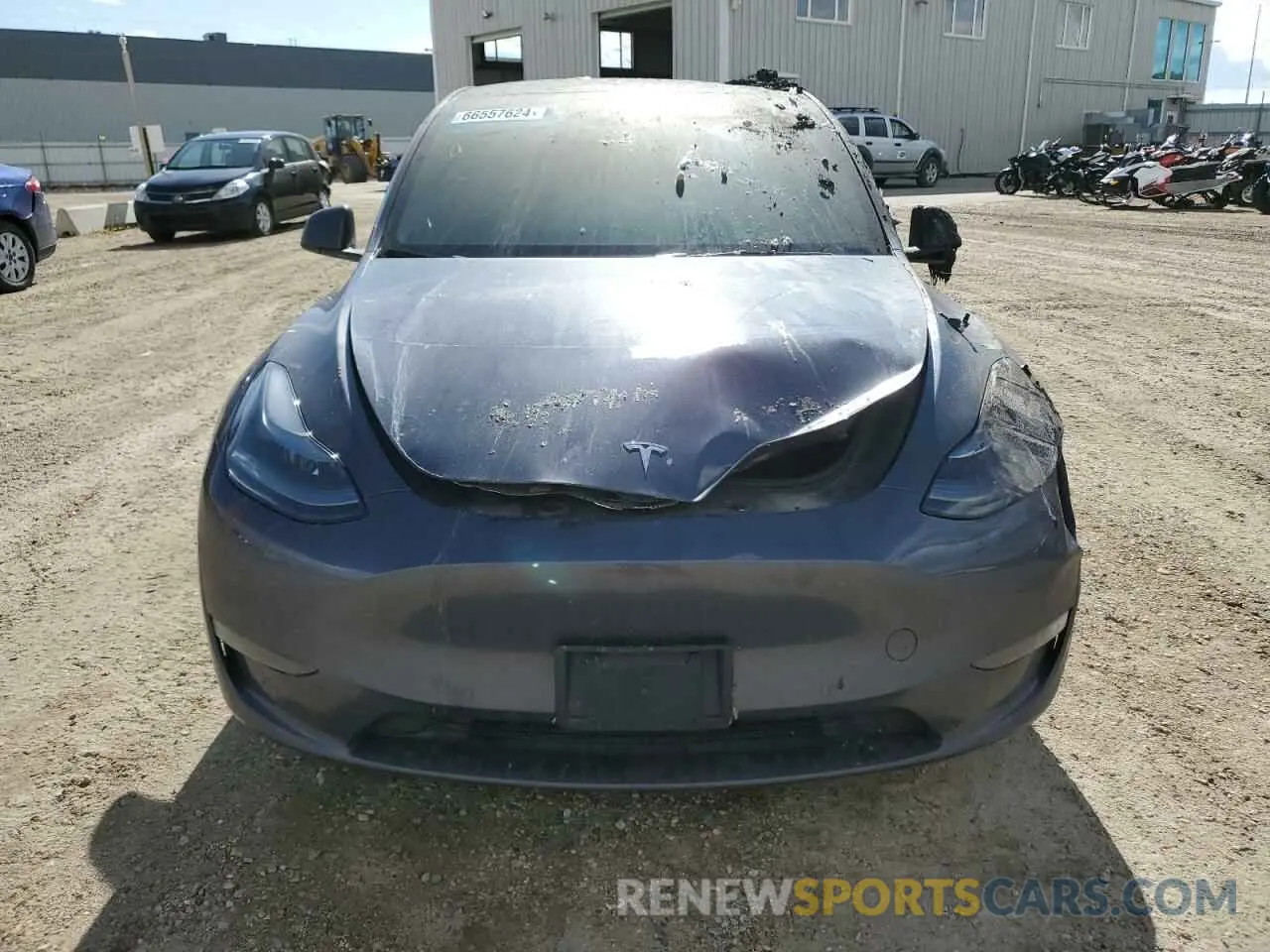 5 Photograph of a damaged car 7SAYGDEF4NF502007 TESLA MODEL Y 2022