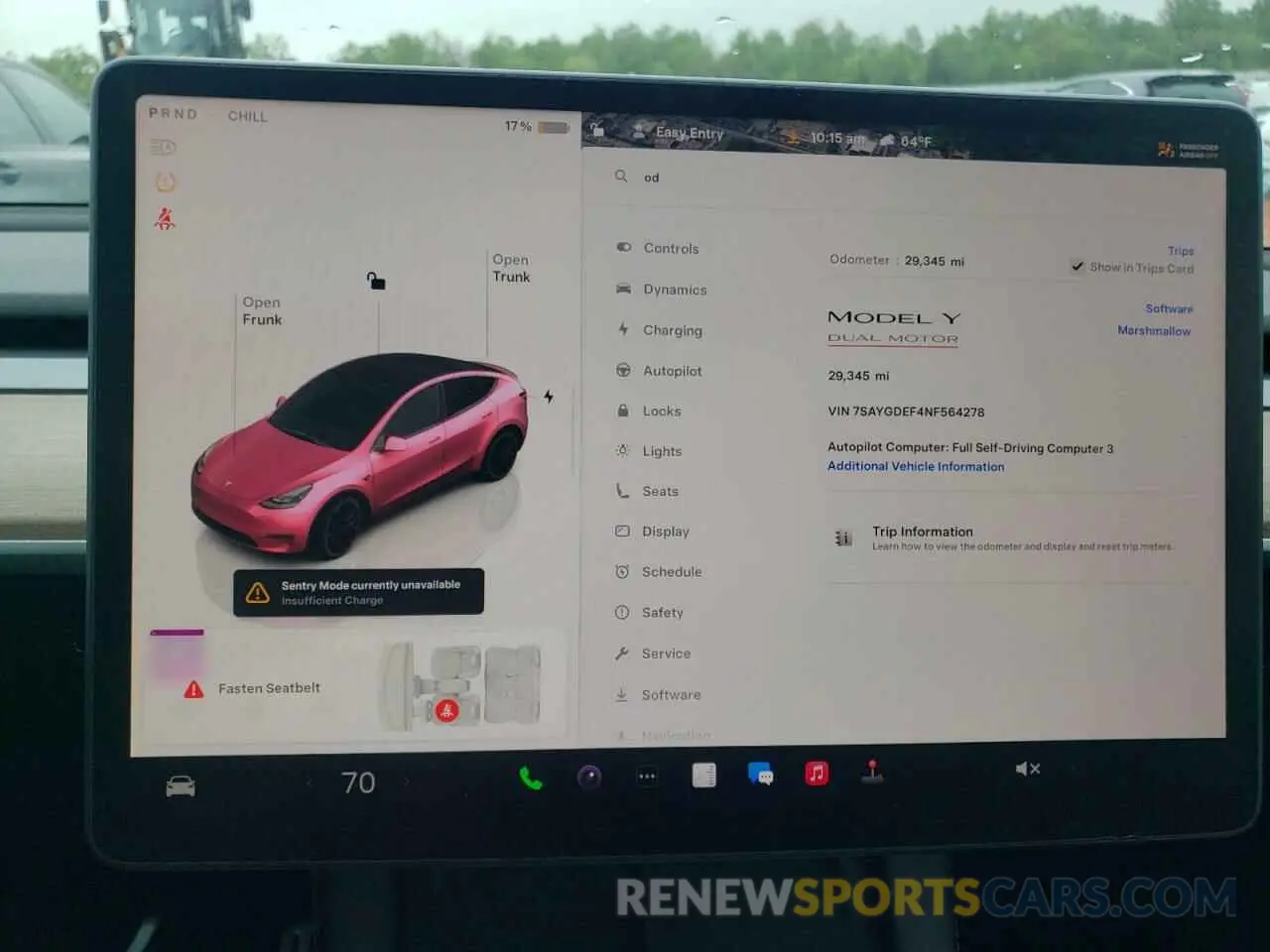 9 Photograph of a damaged car 7SAYGDEF4NF564278 TESLA MODEL Y 2022