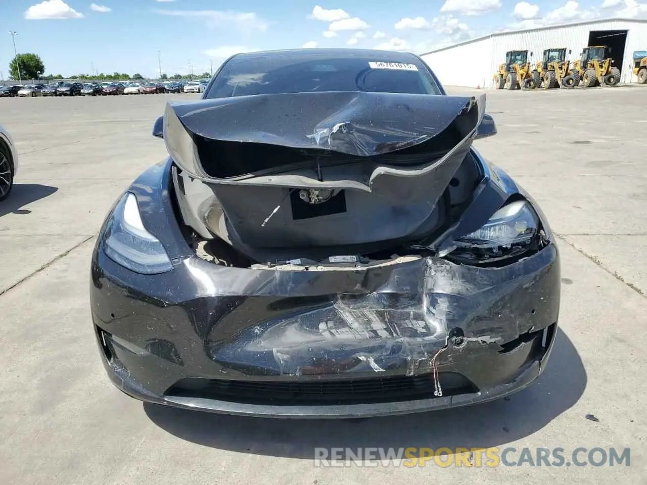 5 Фотография поврежденного автомобиля 7SAYGDEF5NF343708 TESLA MODEL Y 2022