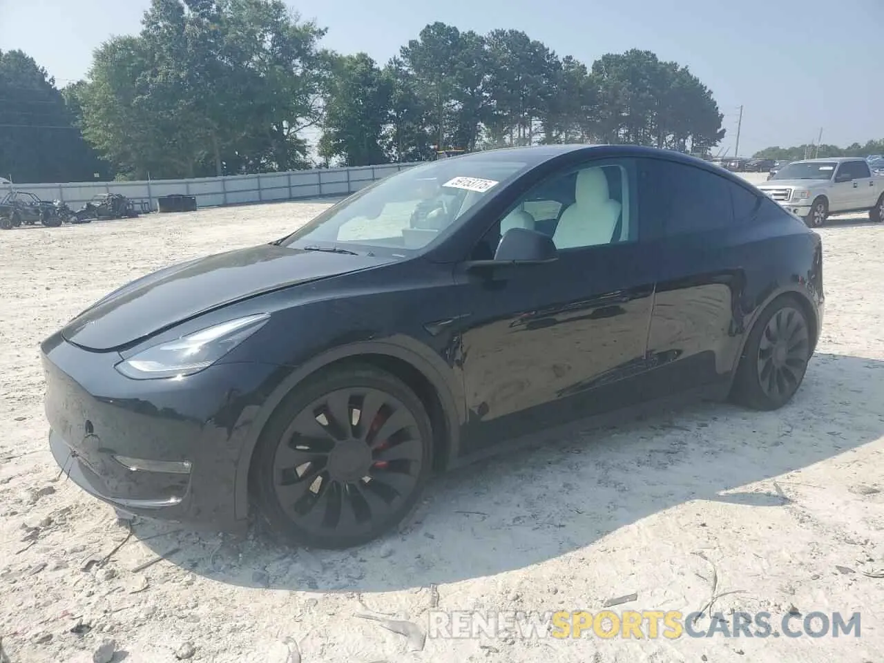 1 Photograph of a damaged car 7SAYGDEF5NF344292 TESLA MODEL Y 2022