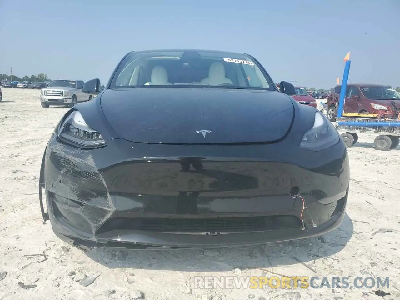 5 Photograph of a damaged car 7SAYGDEF5NF344292 TESLA MODEL Y 2022