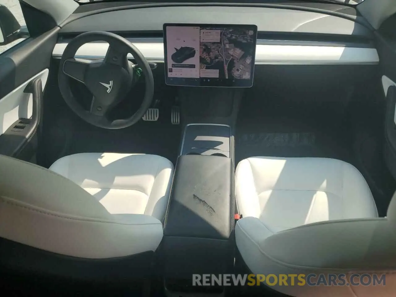8 Photograph of a damaged car 7SAYGDEF5NF344292 TESLA MODEL Y 2022