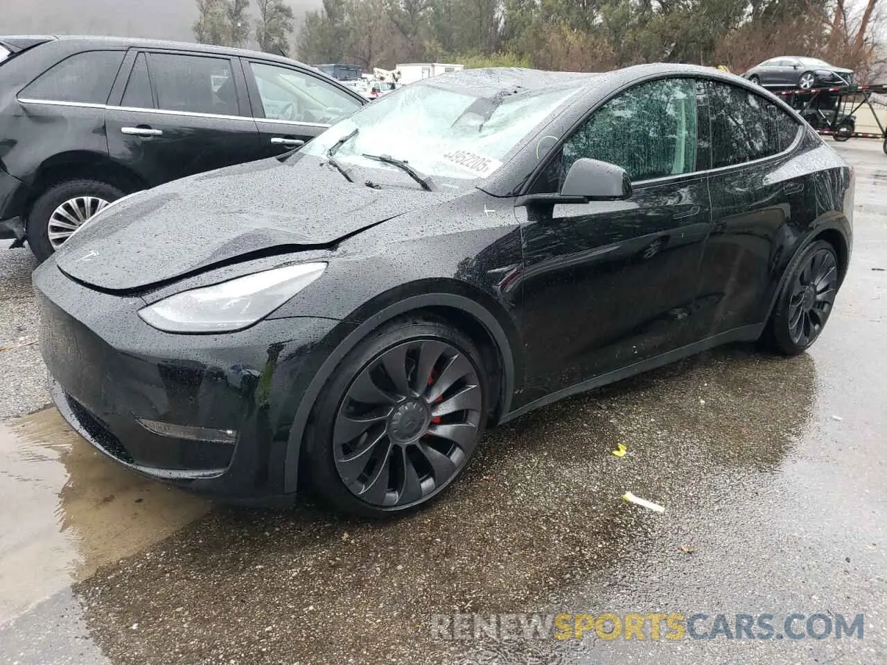 1 Фотография поврежденного автомобиля 7SAYGDEF5NF349847 TESLA MODEL Y 2022