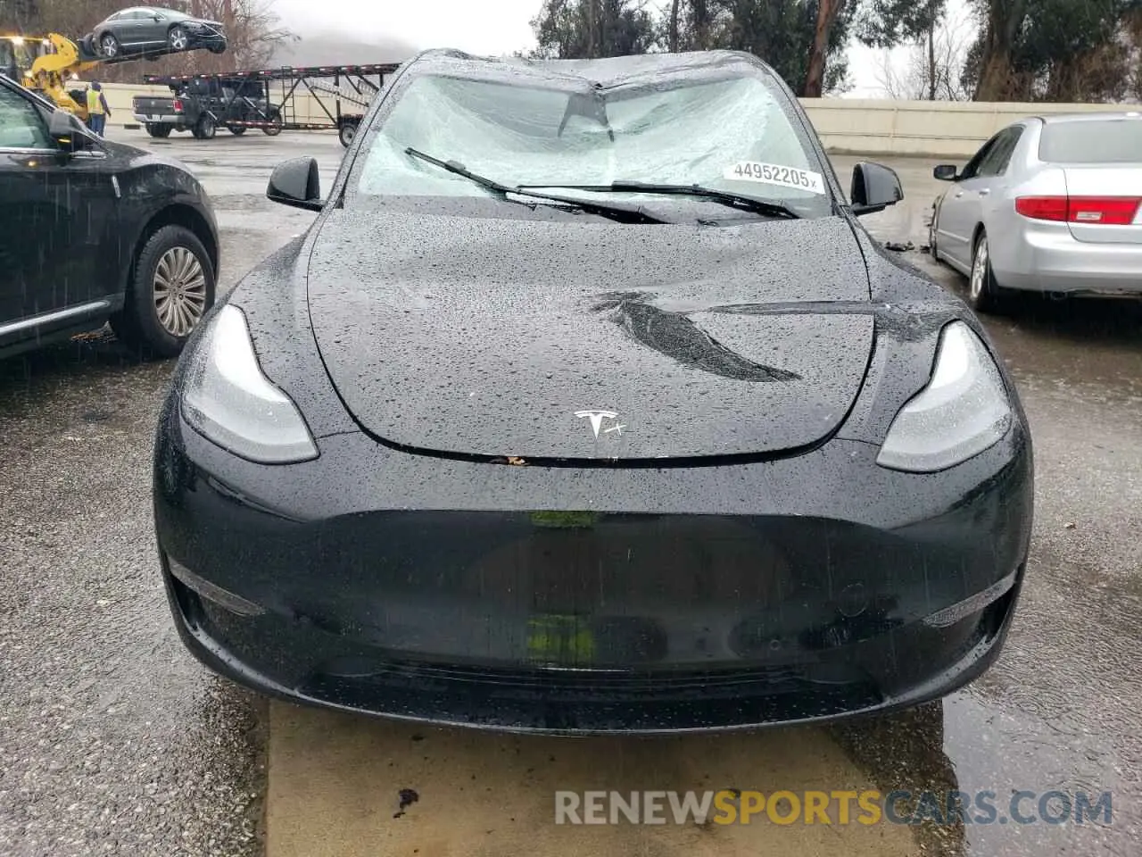 5 Фотография поврежденного автомобиля 7SAYGDEF5NF349847 TESLA MODEL Y 2022