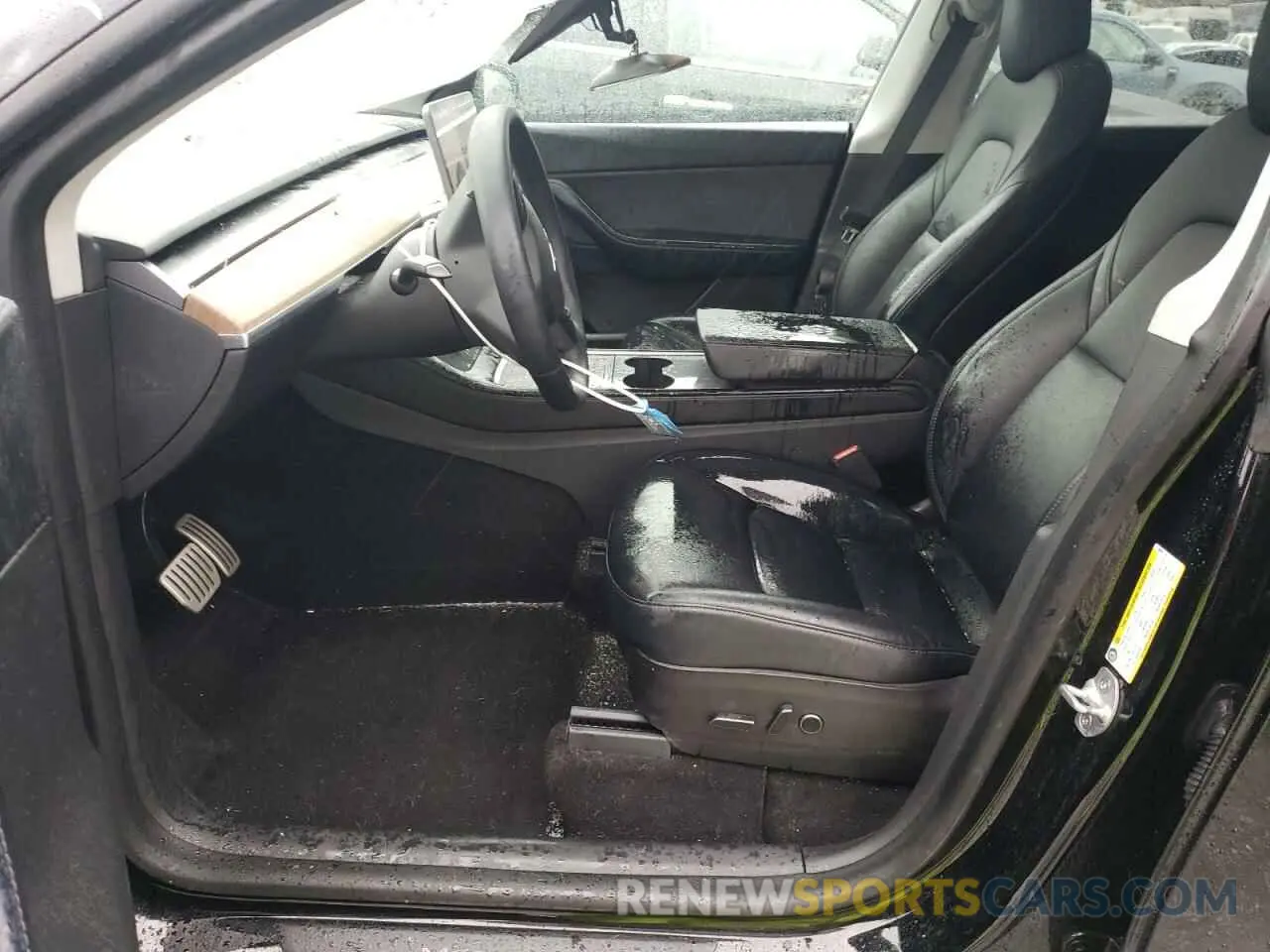 7 Фотография поврежденного автомобиля 7SAYGDEF5NF349847 TESLA MODEL Y 2022