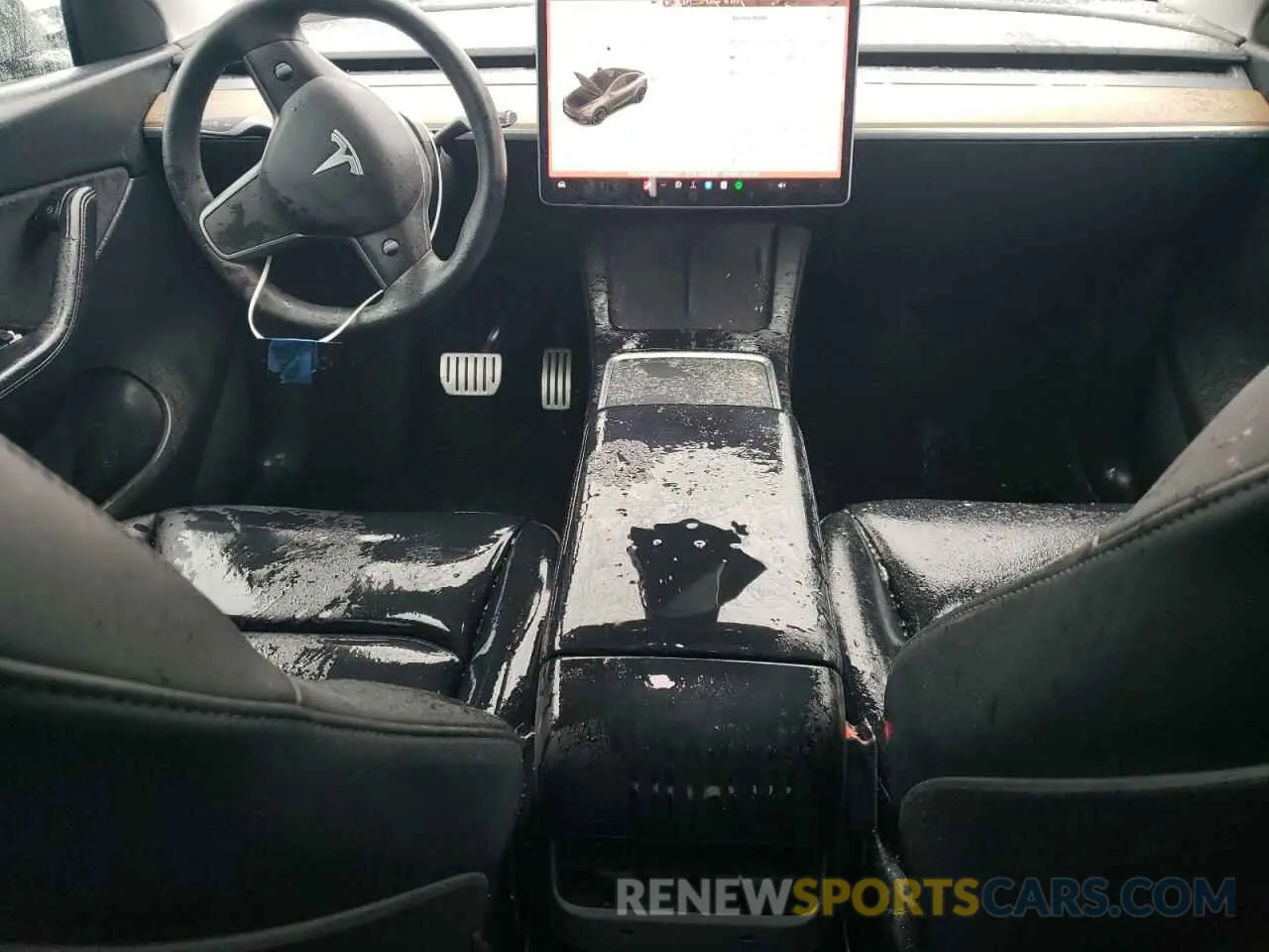 8 Фотография поврежденного автомобиля 7SAYGDEF5NF349847 TESLA MODEL Y 2022