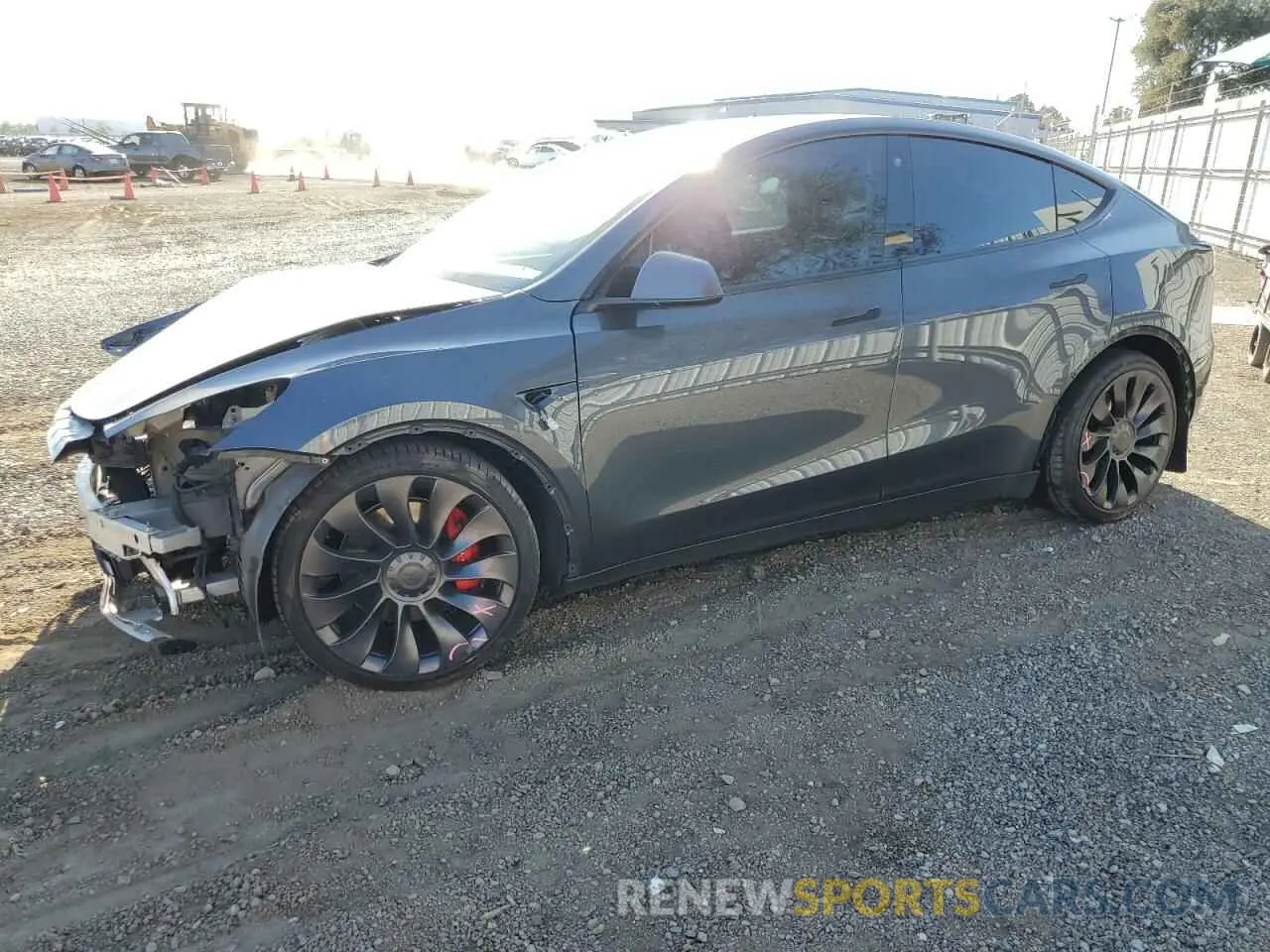 1 Photograph of a damaged car 7SAYGDEF5NF387966 TESLA MODEL Y 2022