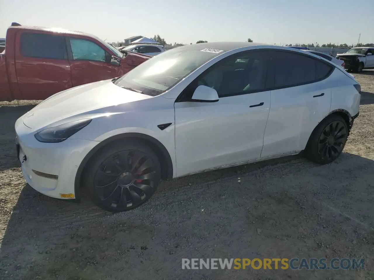 1 Photograph of a damaged car 7SAYGDEF5NF389815 TESLA MODEL Y 2022
