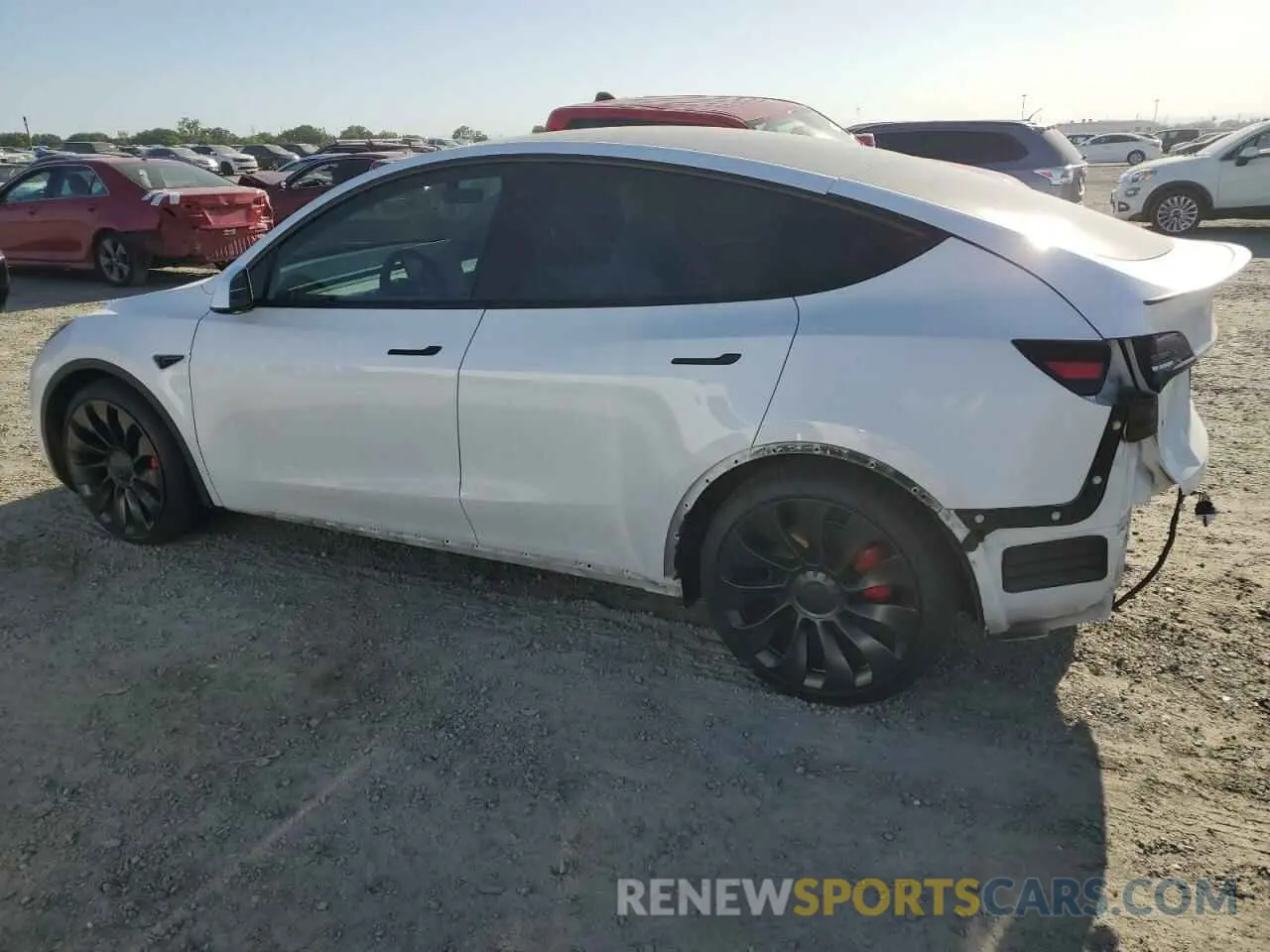 2 Photograph of a damaged car 7SAYGDEF5NF389815 TESLA MODEL Y 2022