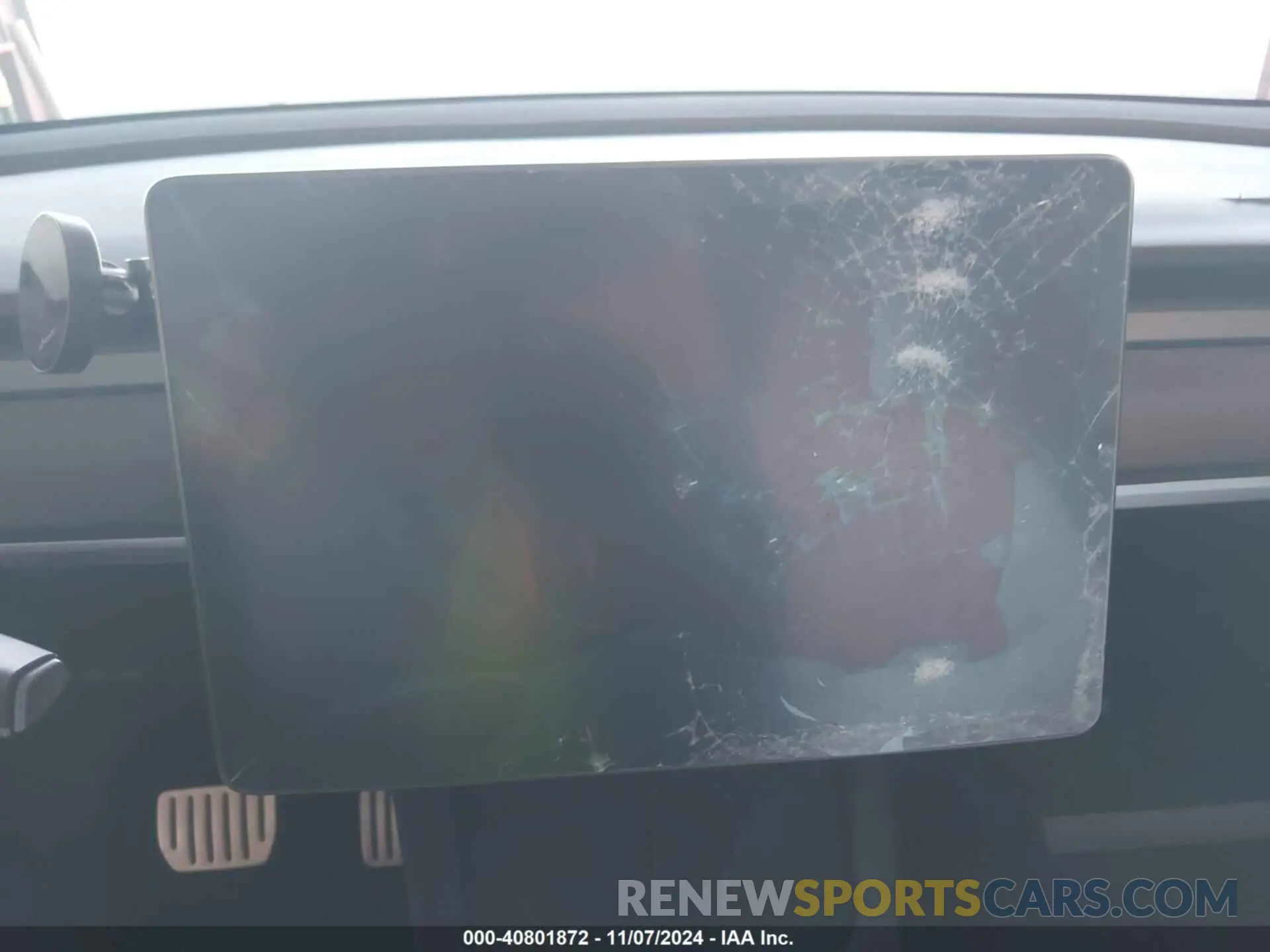 7 Photograph of a damaged car 7SAYGDEF5NF410193 TESLA MODEL Y 2022