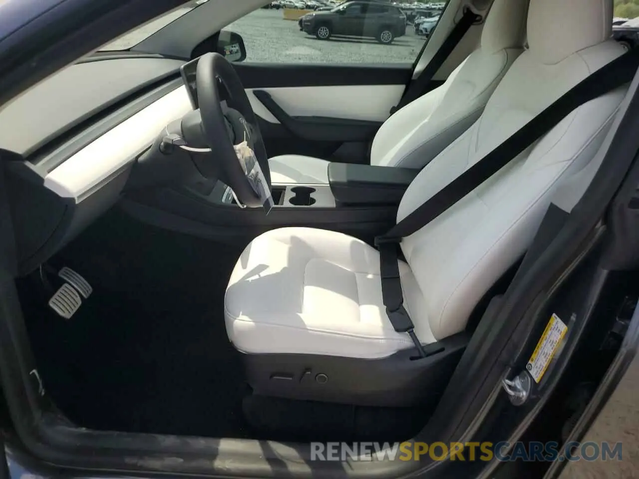 7 Photograph of a damaged car 7SAYGDEF5NF453593 TESLA MODEL Y 2022